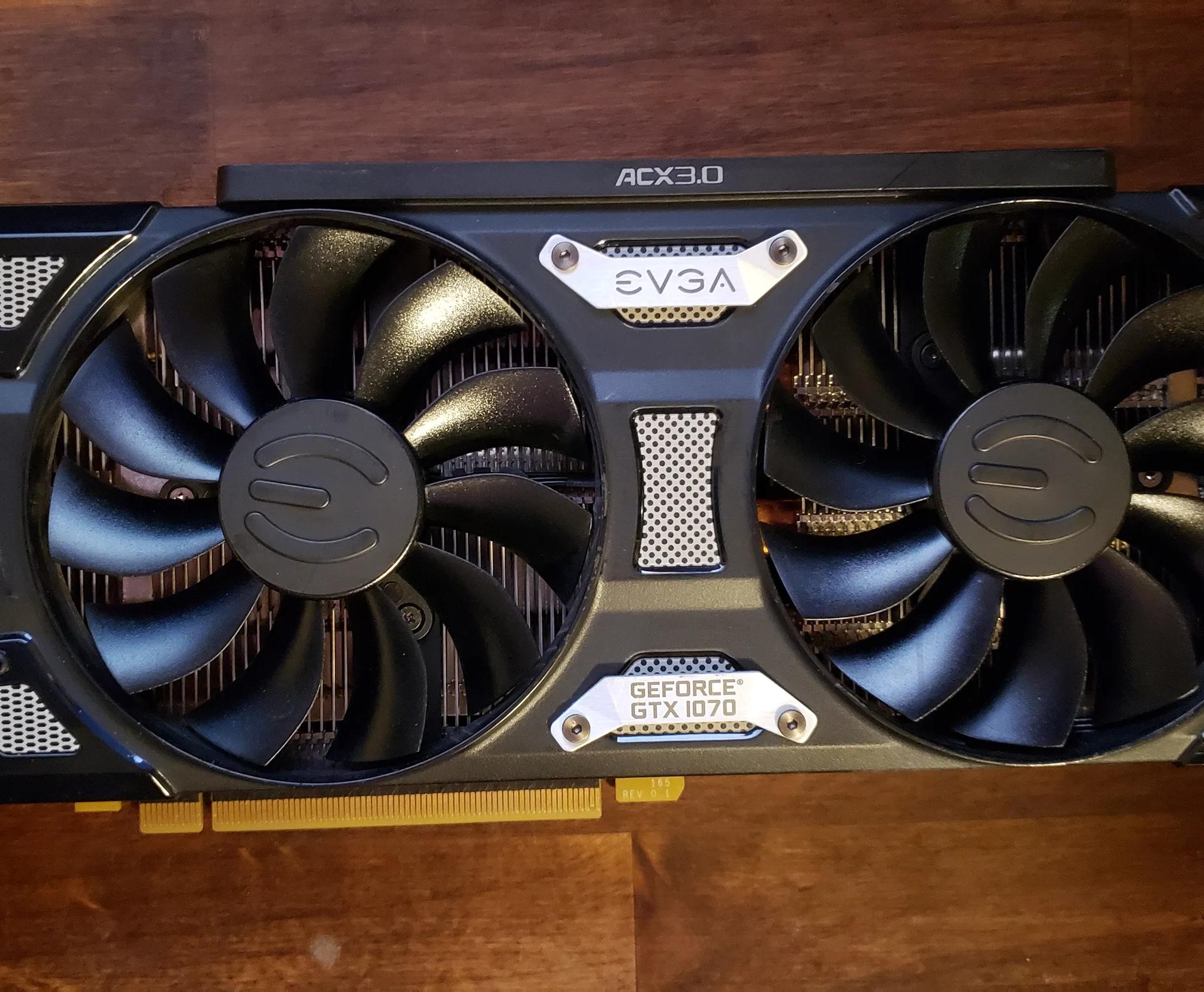 Evga GTX 1070 SC