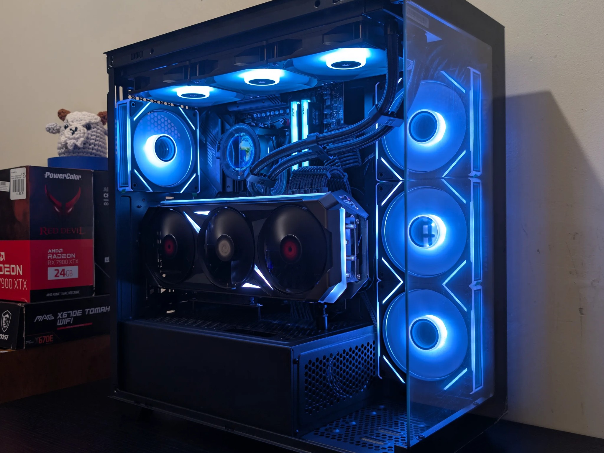 🔥🐈‍⬛ 4K Gaming Beast | RX 7900XTX | Ryzen 9 7900X | 2TB SSD | 32GB RAM | WiFi 6 & Bluetooth 🐈‍⬛🔥