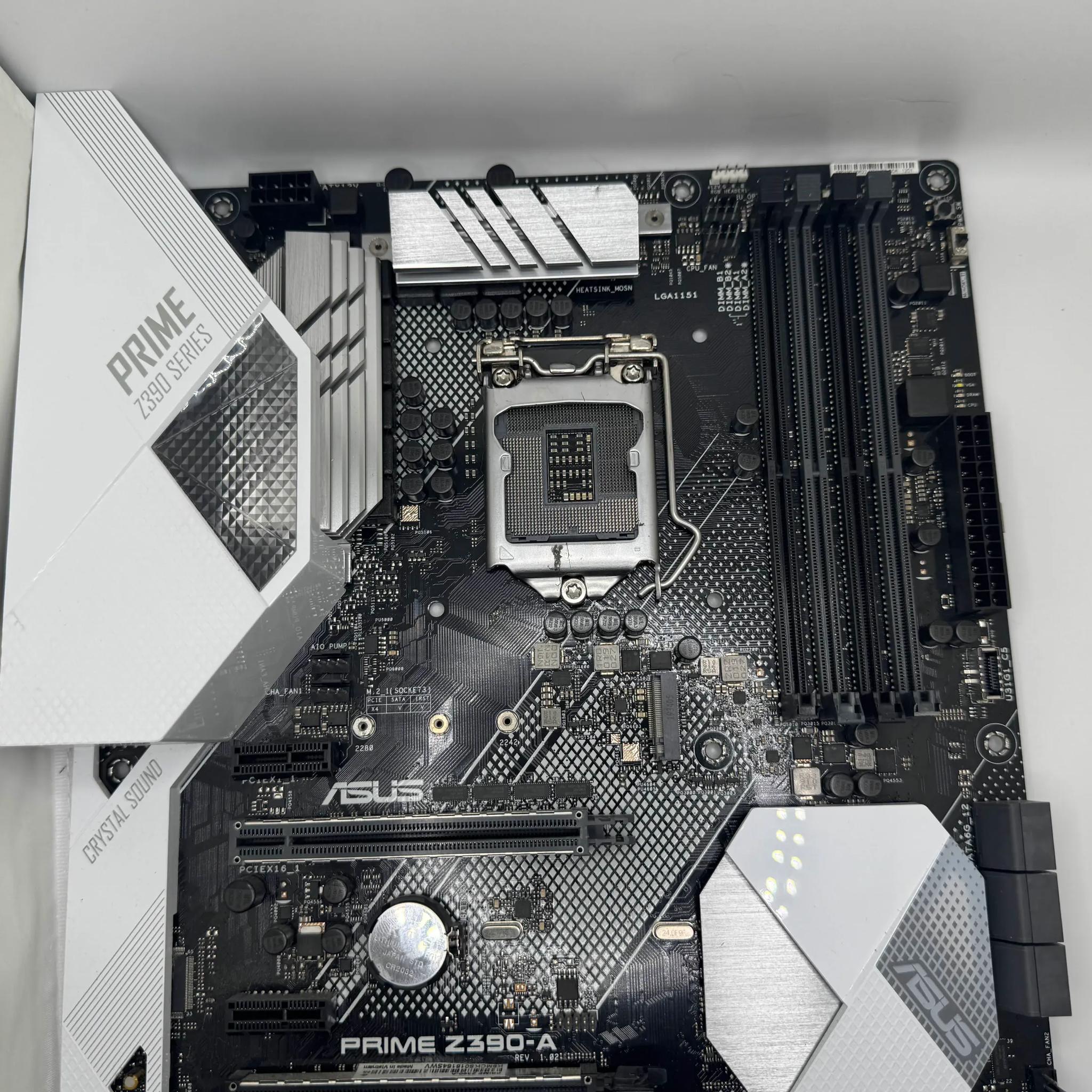 🖥️ Asus Prime Z390-A Motherboard – LGA 1151 – ATX – Intel 8th/9th Gen Ready