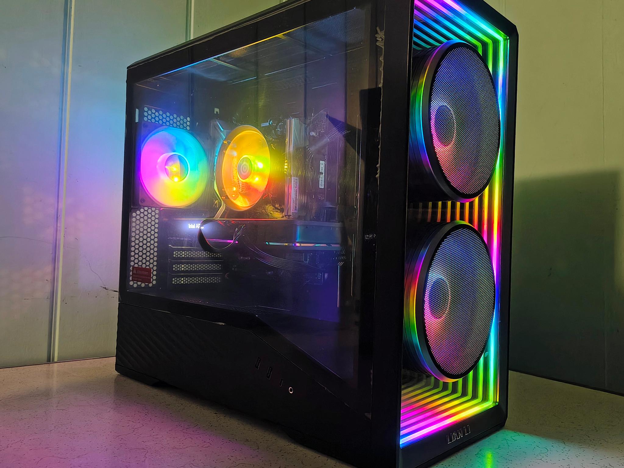Custom Lian Li Streaming PC - I5-12400, Arc A750 8gb, 64GB DDR4, 1.25TB Storage