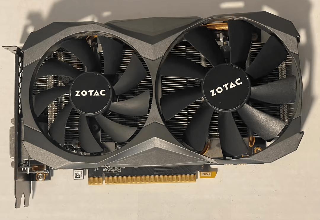 Used, Zotac 1060 6GB