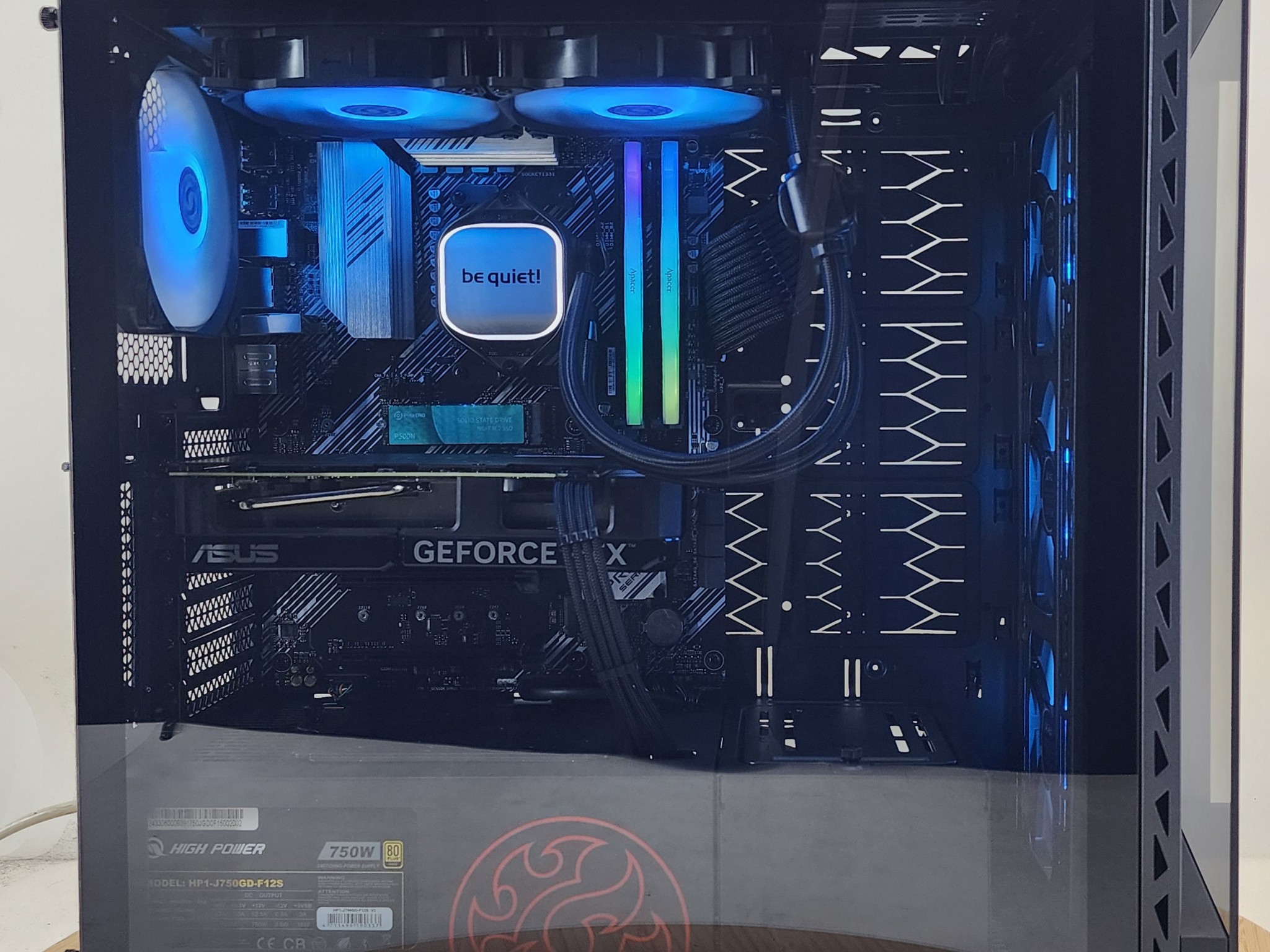 Gaming PC Ryzen 7 5700X 16GB RAM 1TB SSD RTX 4060 Ti 16GB Windows 11 Computer