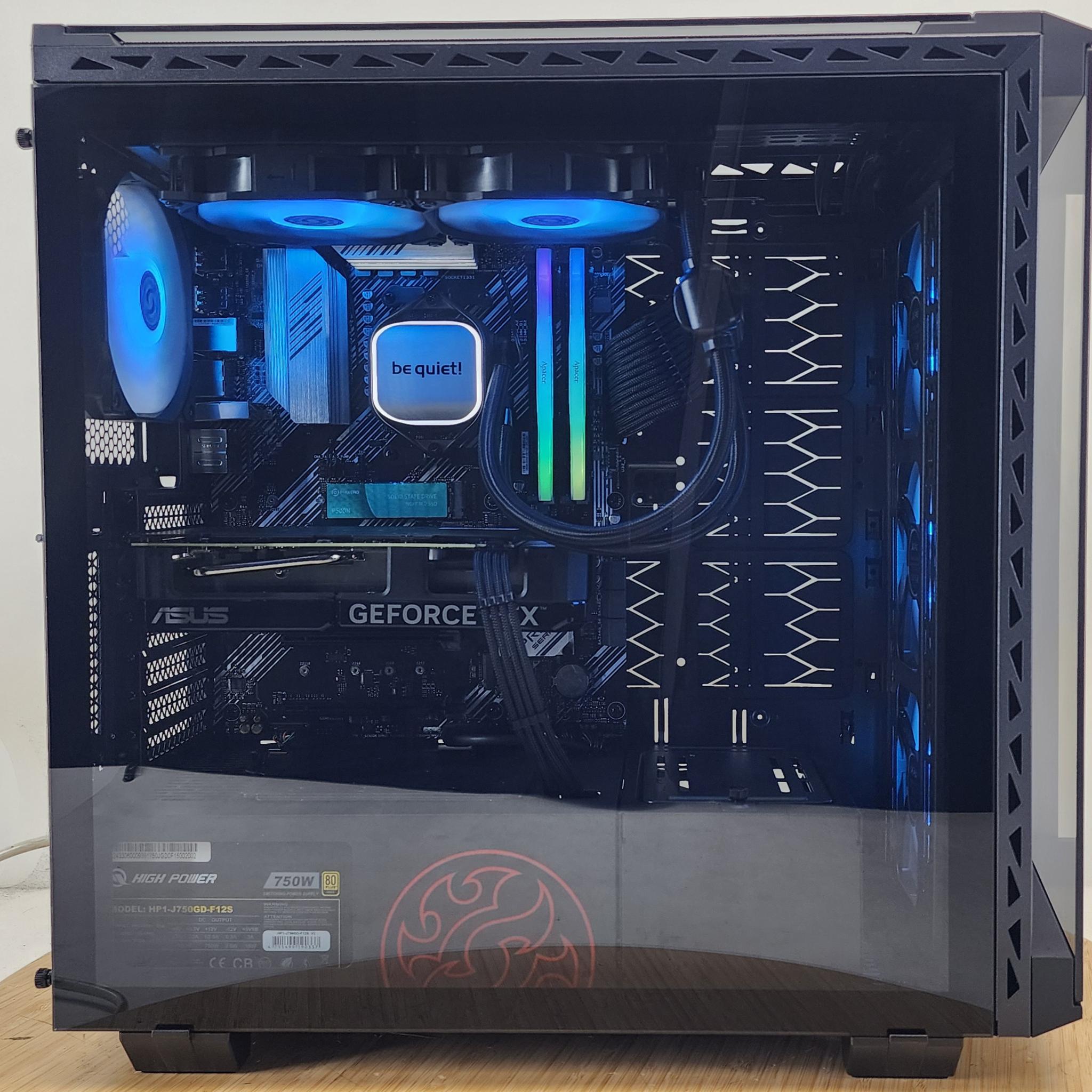 Gaming PC Ryzen 7 5700X 16GB RAM 1TB SSD RTX 4060 Ti 16GB Windows 11 Computer