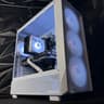 🤍⚡ WHITE FIBER ⚡🤍 Ryzen 5 8400F| RTX 4060Ti| 1.5 TB NVMe| 16 GB DDR5| 750W Gold PSU