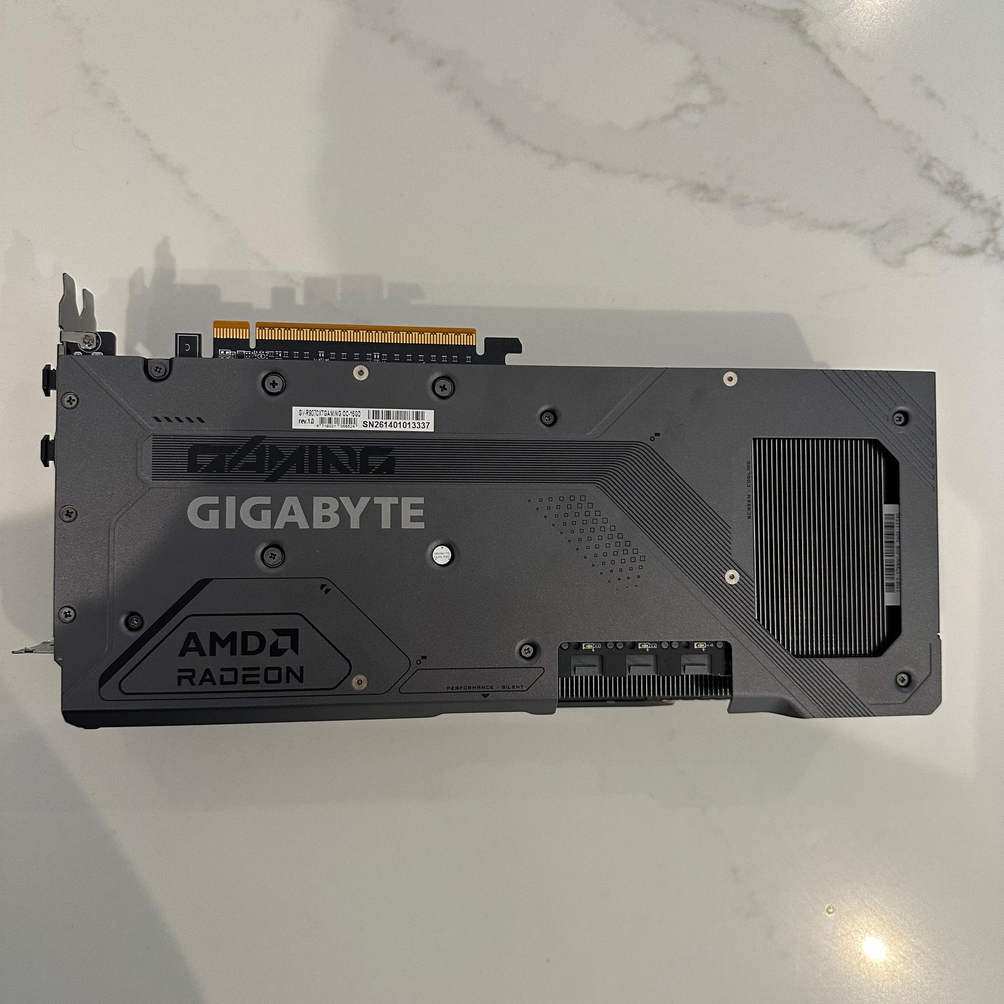 GIGABYTE Radeon RX 9070 XT Gaming OC 16GB GDDR6 Graphics Card