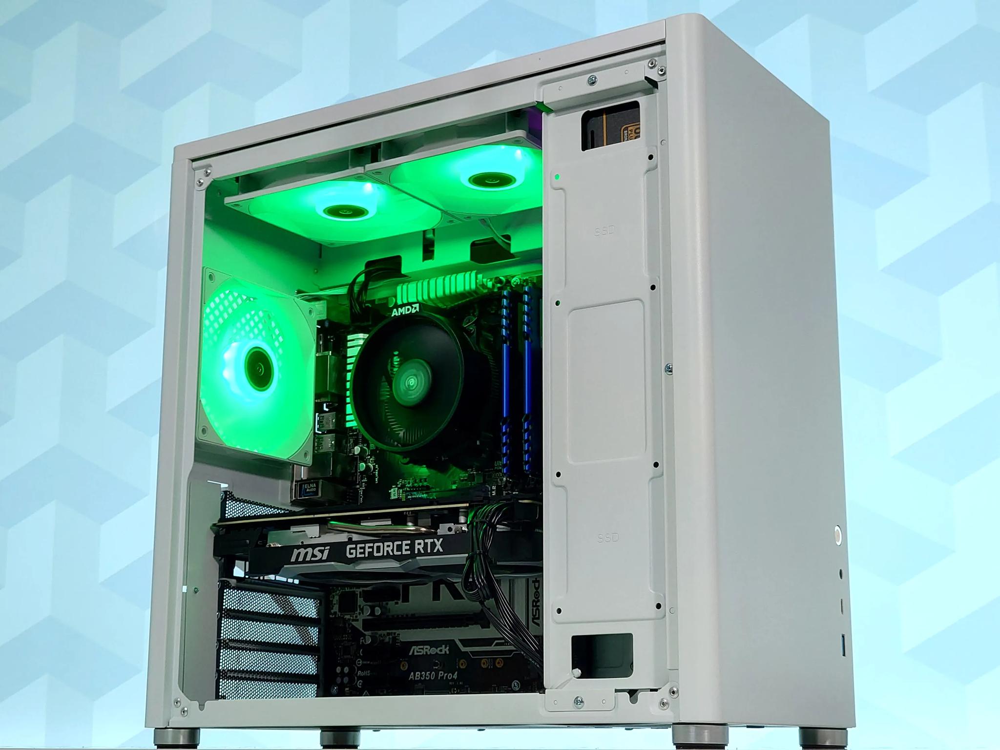 🤍✨Nvidia RTX 2060❇️AMD Ryzen 5 3500X 6-Core❇️16GB DDR4❇️1TB SSD