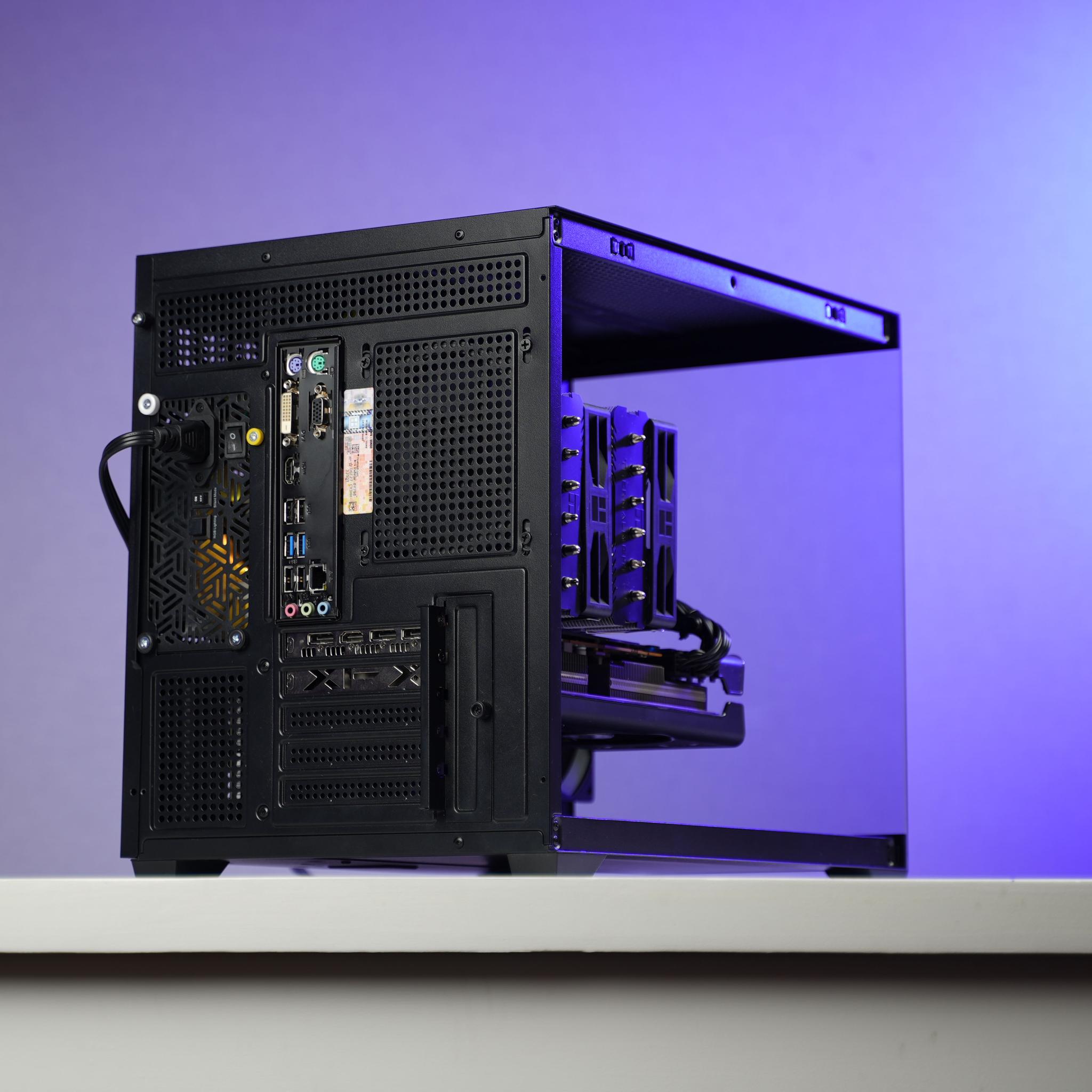 “EF-01” RX 5700 Intel Core i5 9600T 16GB .9TB Windows 11 Gaming PC Powerhouse