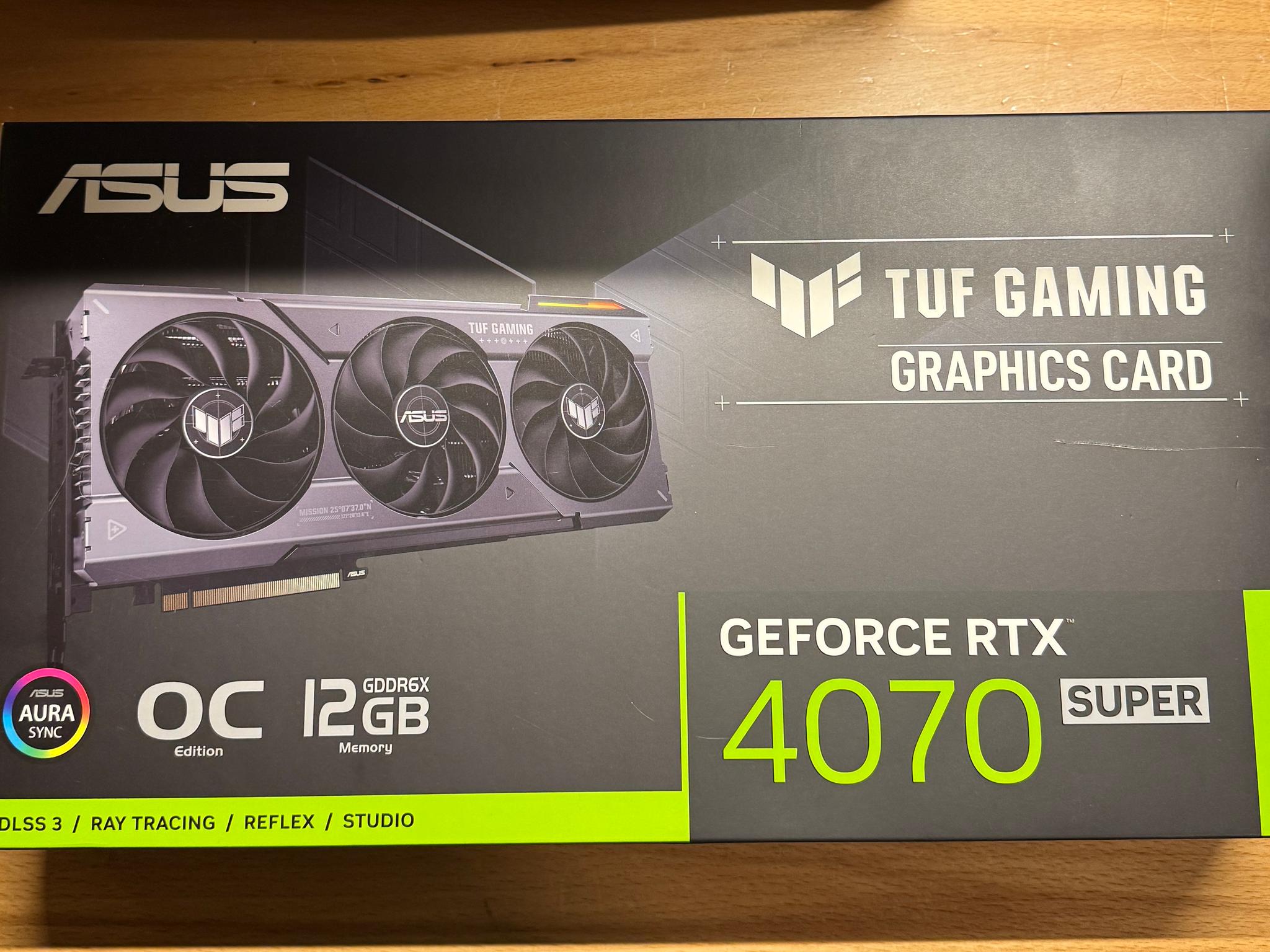 *Like New* ASUS TUF RTX 4070 Super 12GB OC