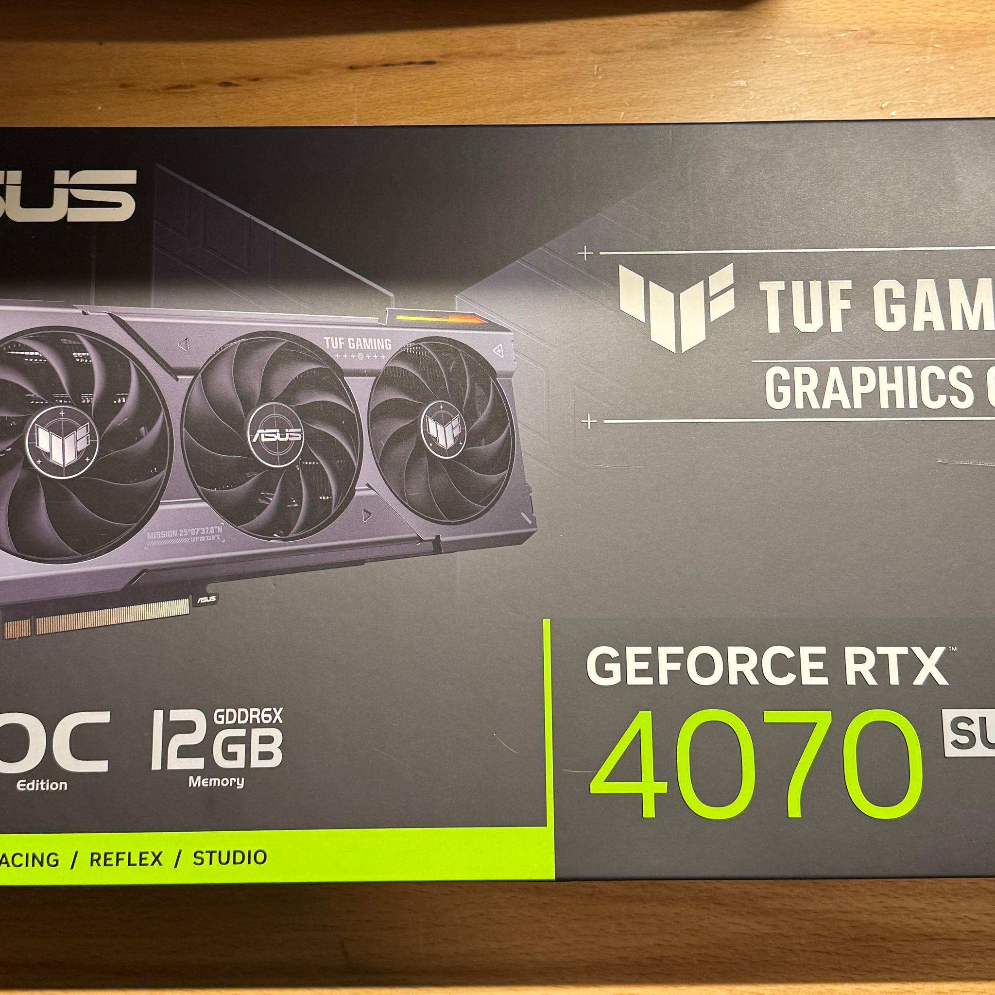 *Like New* ASUS TUF RTX 4070 Super 12GB OC