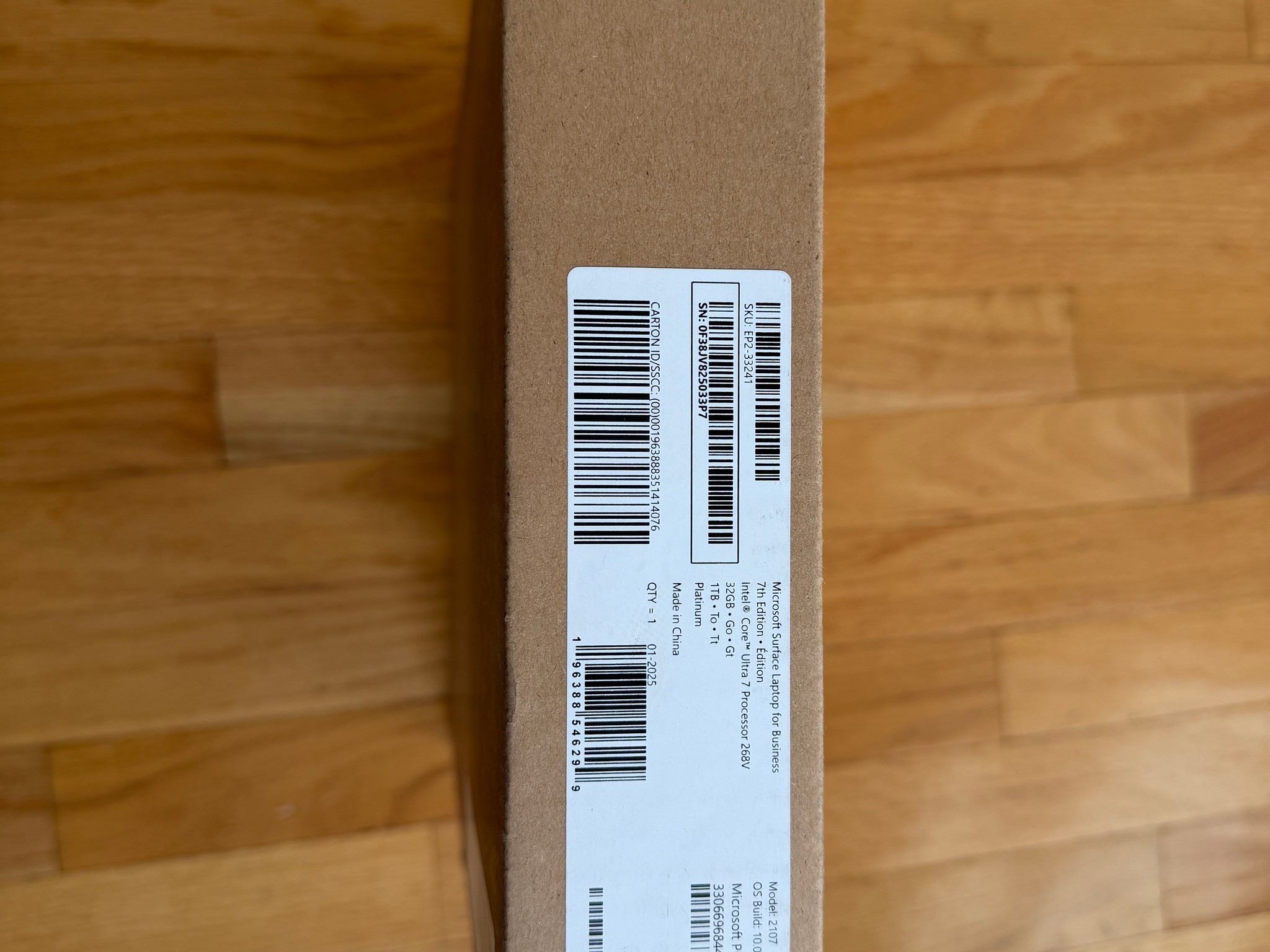 Microsoft Surface Laptop 7 for Business (Intel Edition)