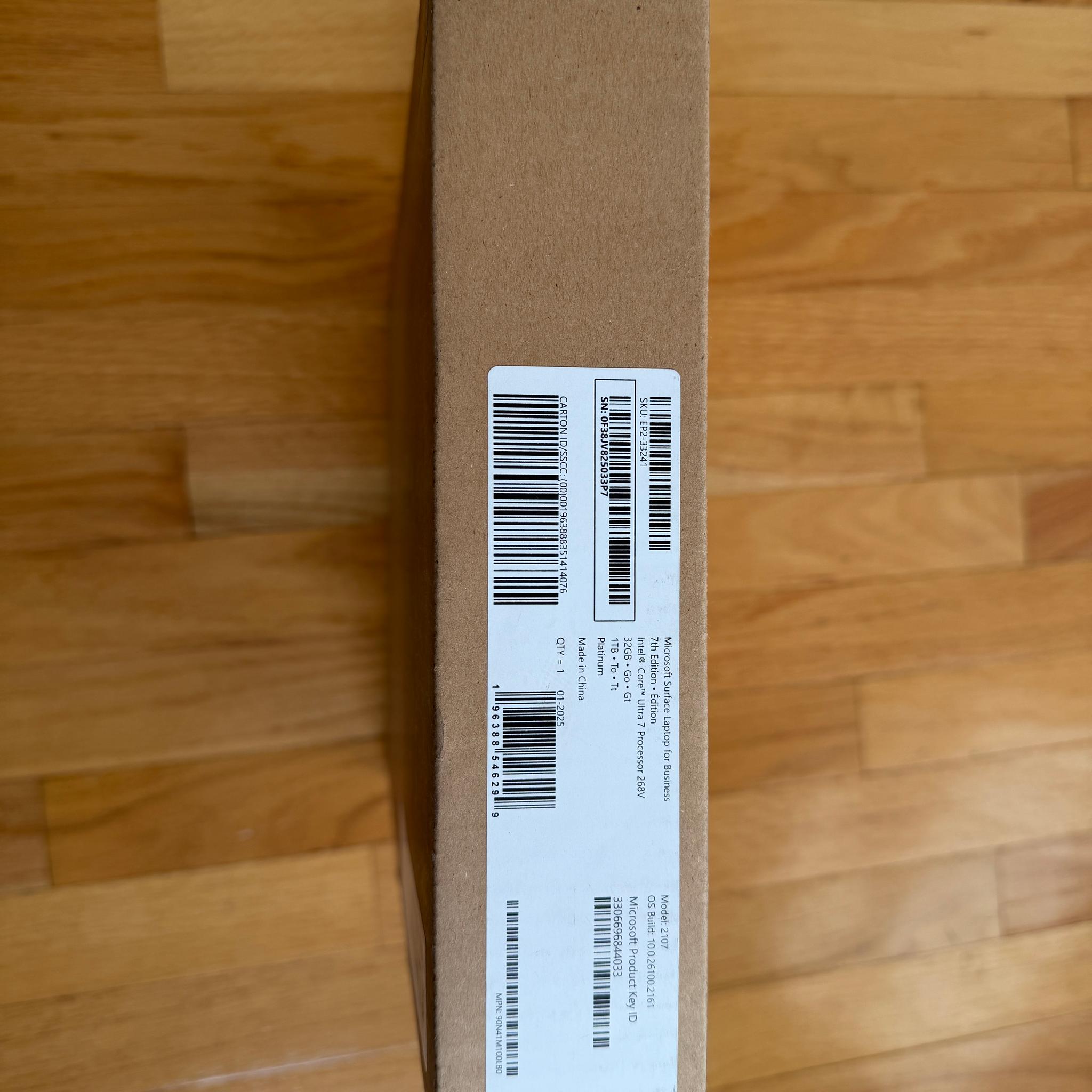 Microsoft Surface Laptop 7 for Business (Intel Edition)