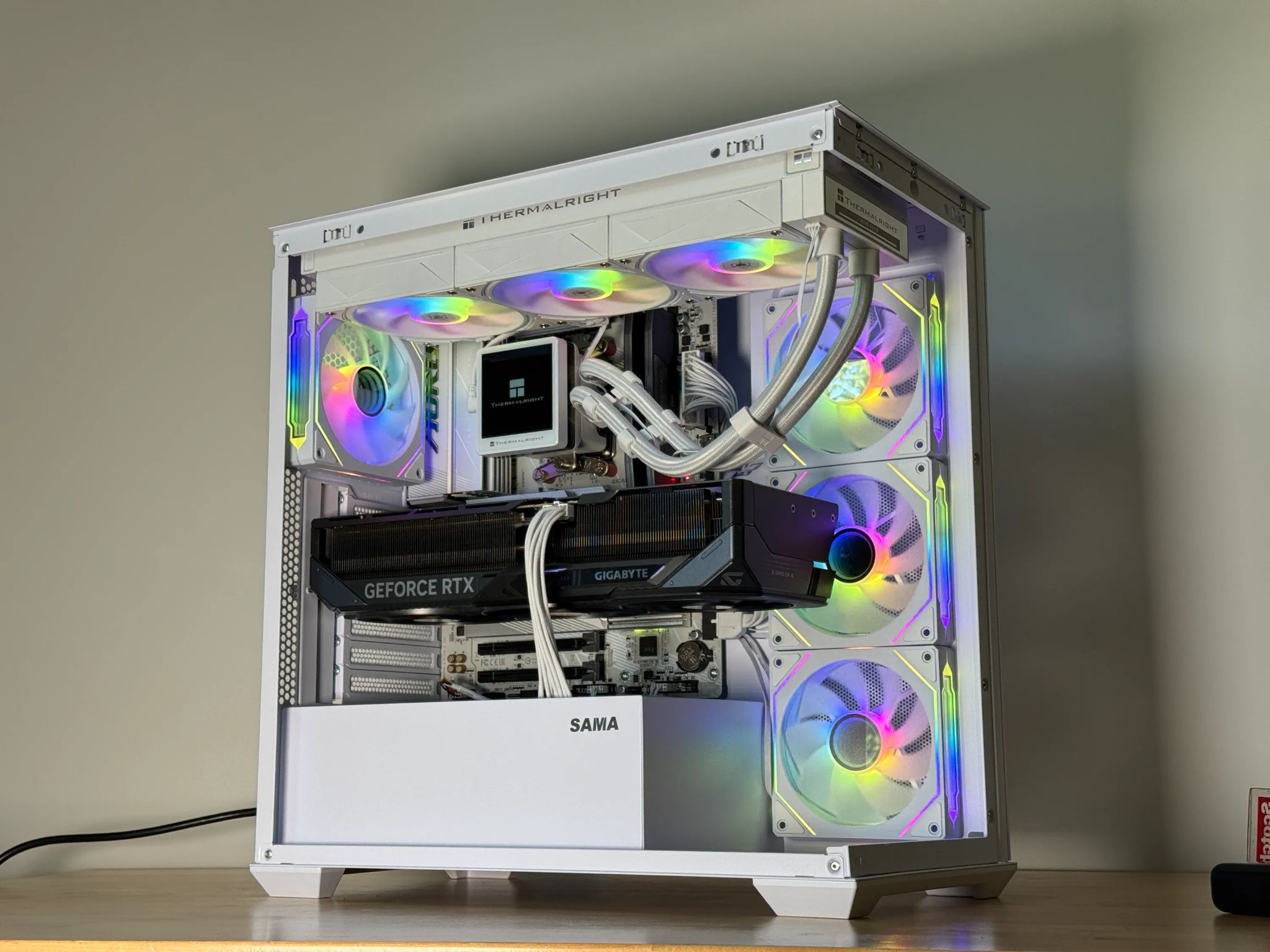 RTX 5090 Ryzen 9950x Gaming/Workstation Behemoth 96gb DDR5 4TB SSD