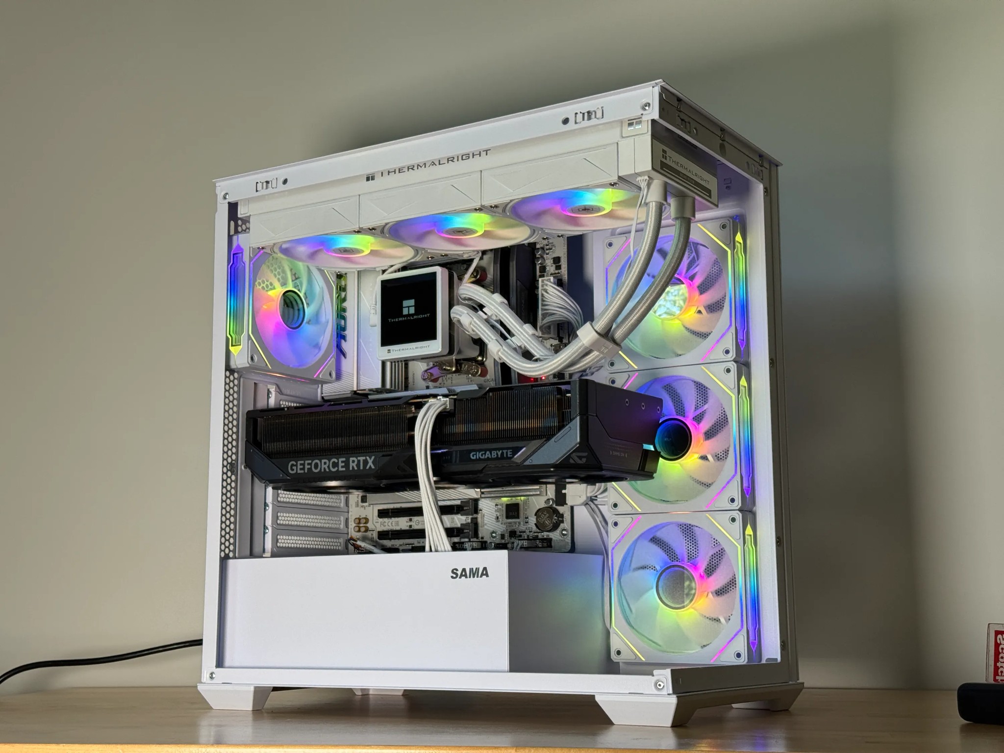 RTX 5090 Ryzen 9950x Gaming/Workstation Behemoth 96gb DDR5 4TB SSD