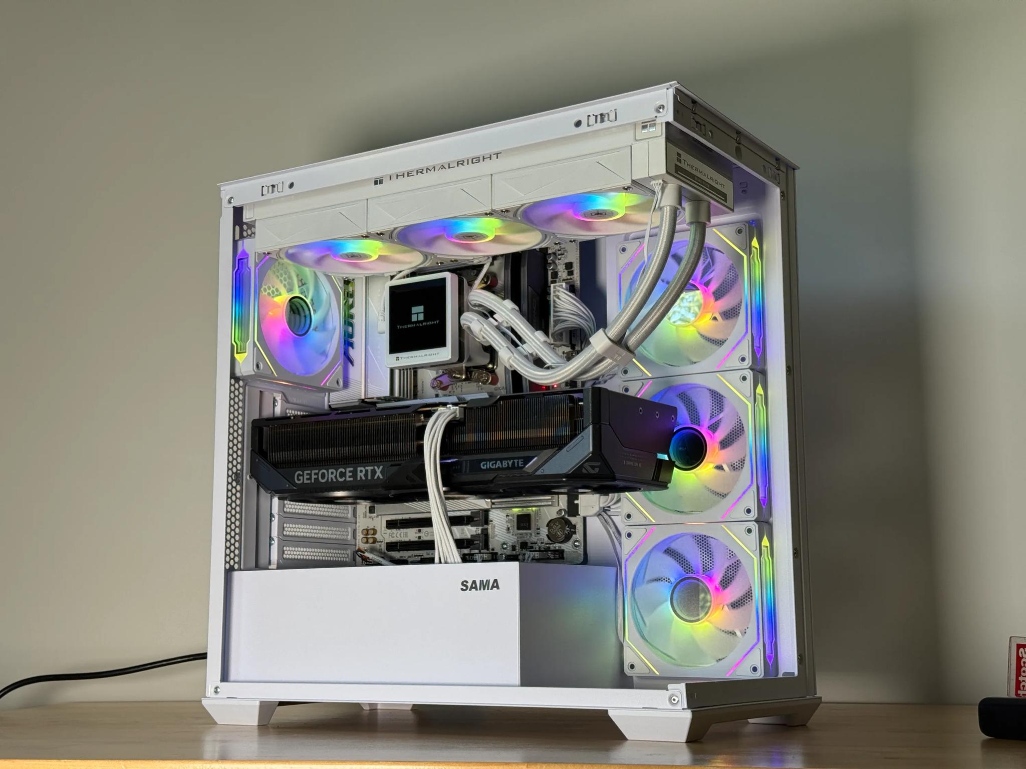 RTX 5090 Ryzen 9950x Gaming/Workstation Behemoth 96gb DDR5 4TB SSD