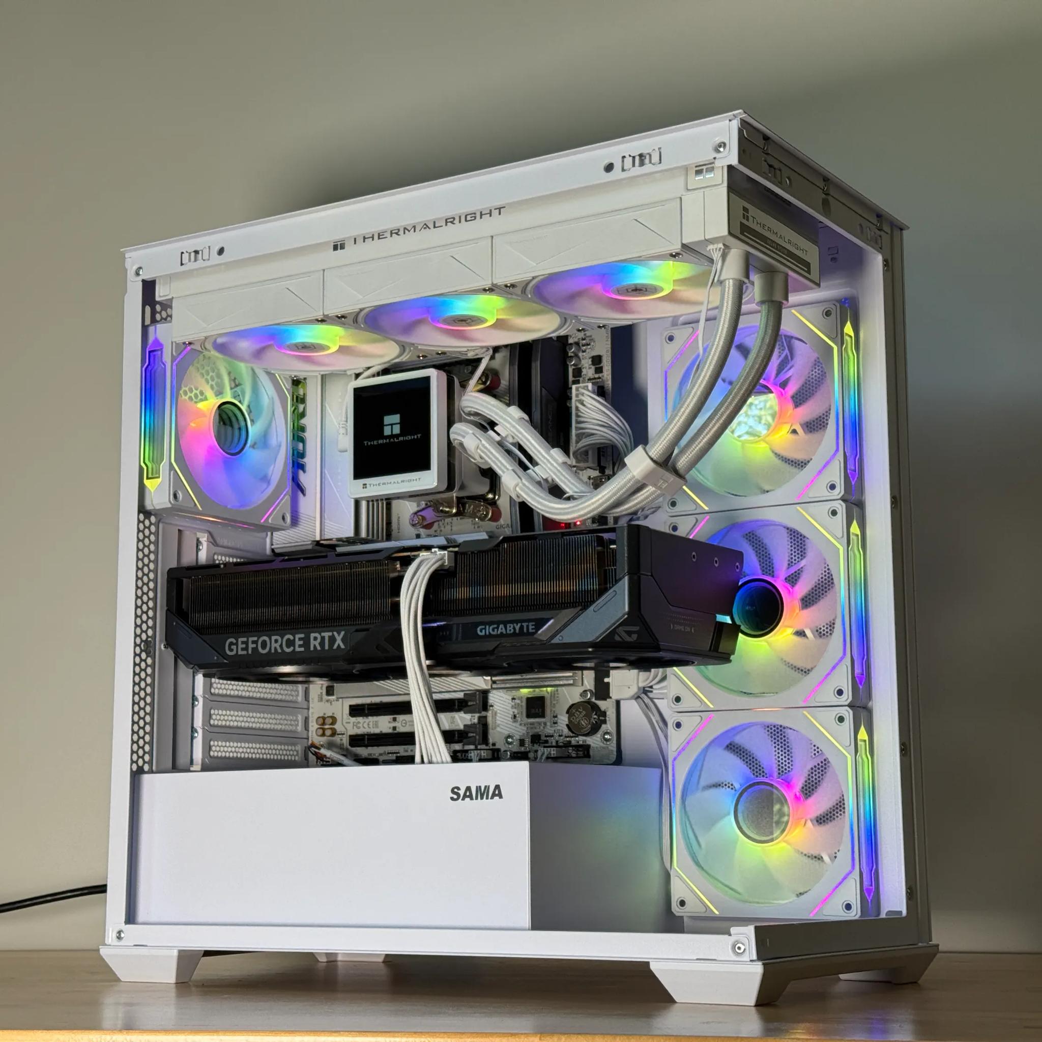 RTX 5090 Ryzen 9950x Gaming/Workstation Behemoth 96gb DDR5 4TB SSD