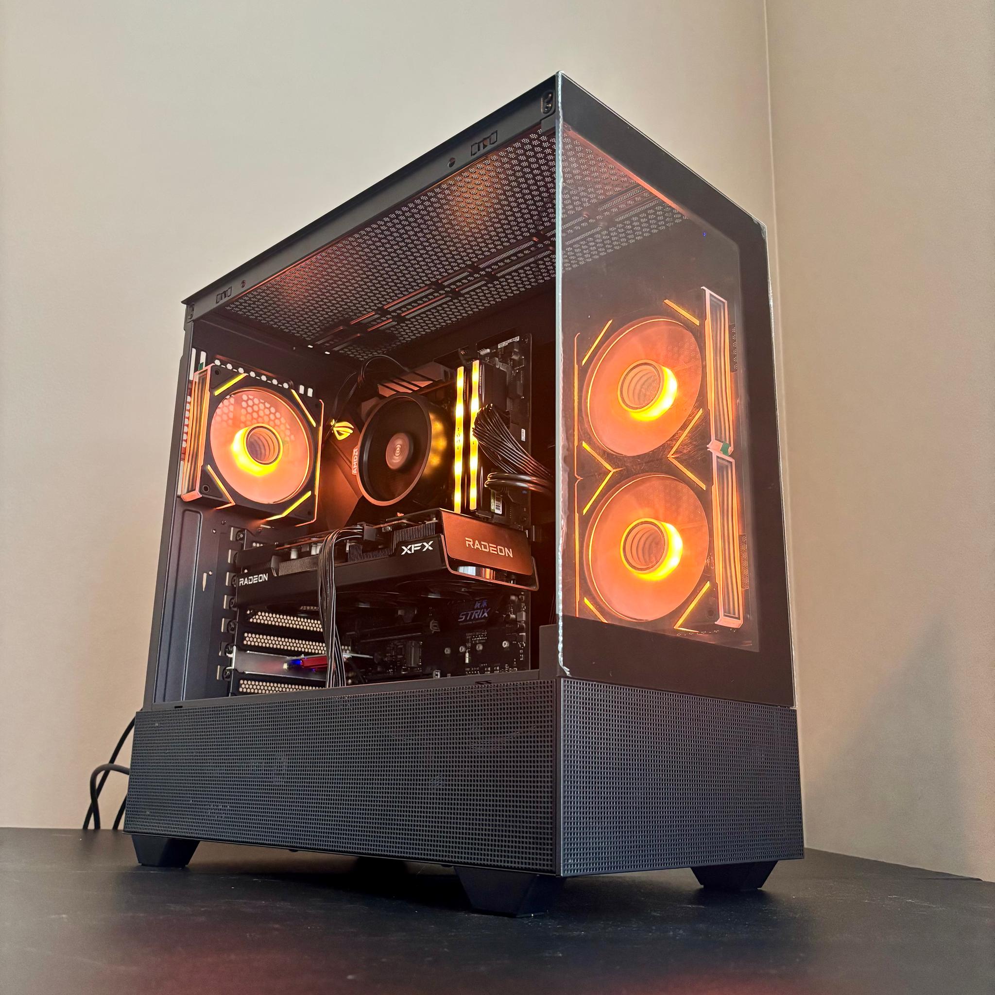 Radeon RX 6600 XT Custom Gaming PC - Ryzen 3 3100