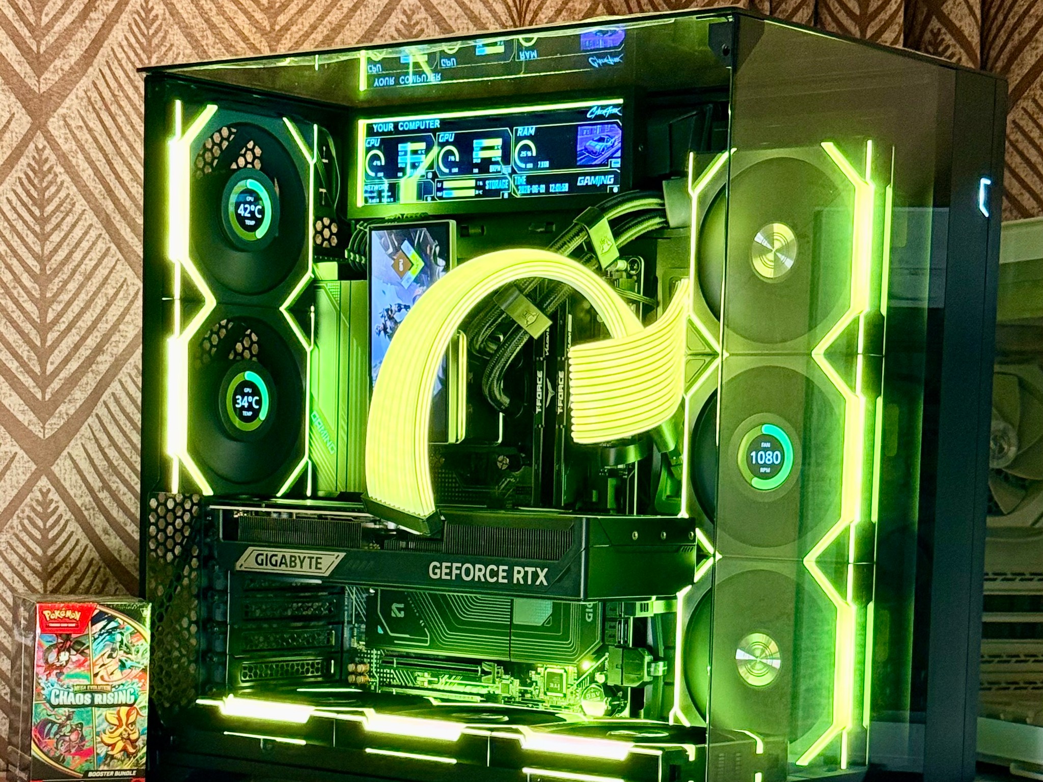 🎁 FREE Pokémon Booster Bundle I RTX 5080 + Ryzen 7 9800X3D Gaming PC | 🌌 Eclipse Vision ⚡
