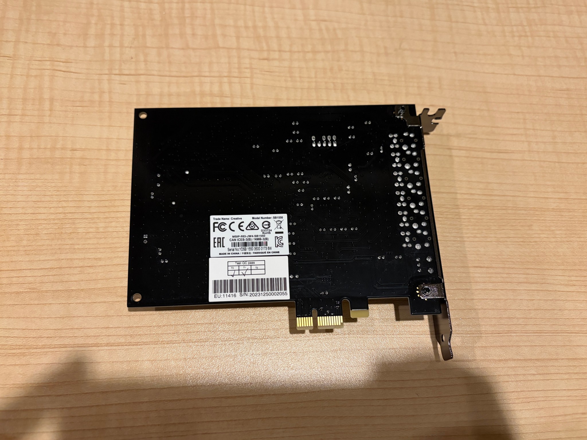 Creative Sound Blaster Audigy RX (SB1550) Sound Card