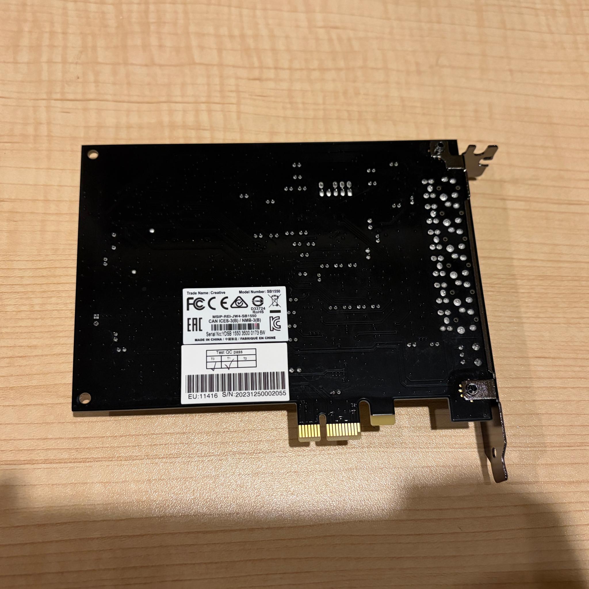 Creative Sound Blaster Audigy RX (SB1550) Sound Card