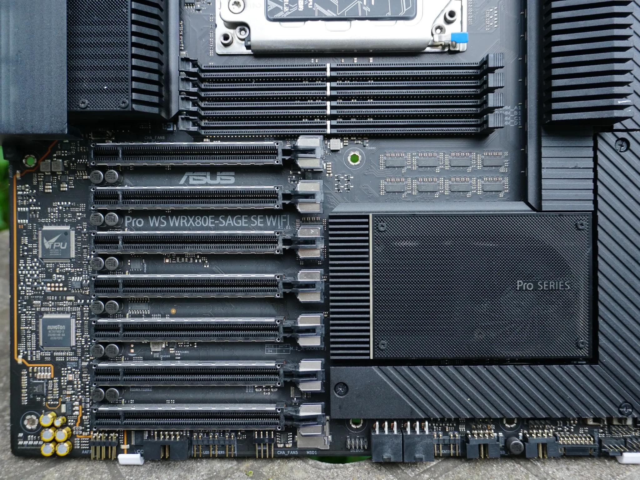 ASUS Pro WS WRX80E-SAGE SE WIFI E-ATX Motherboard