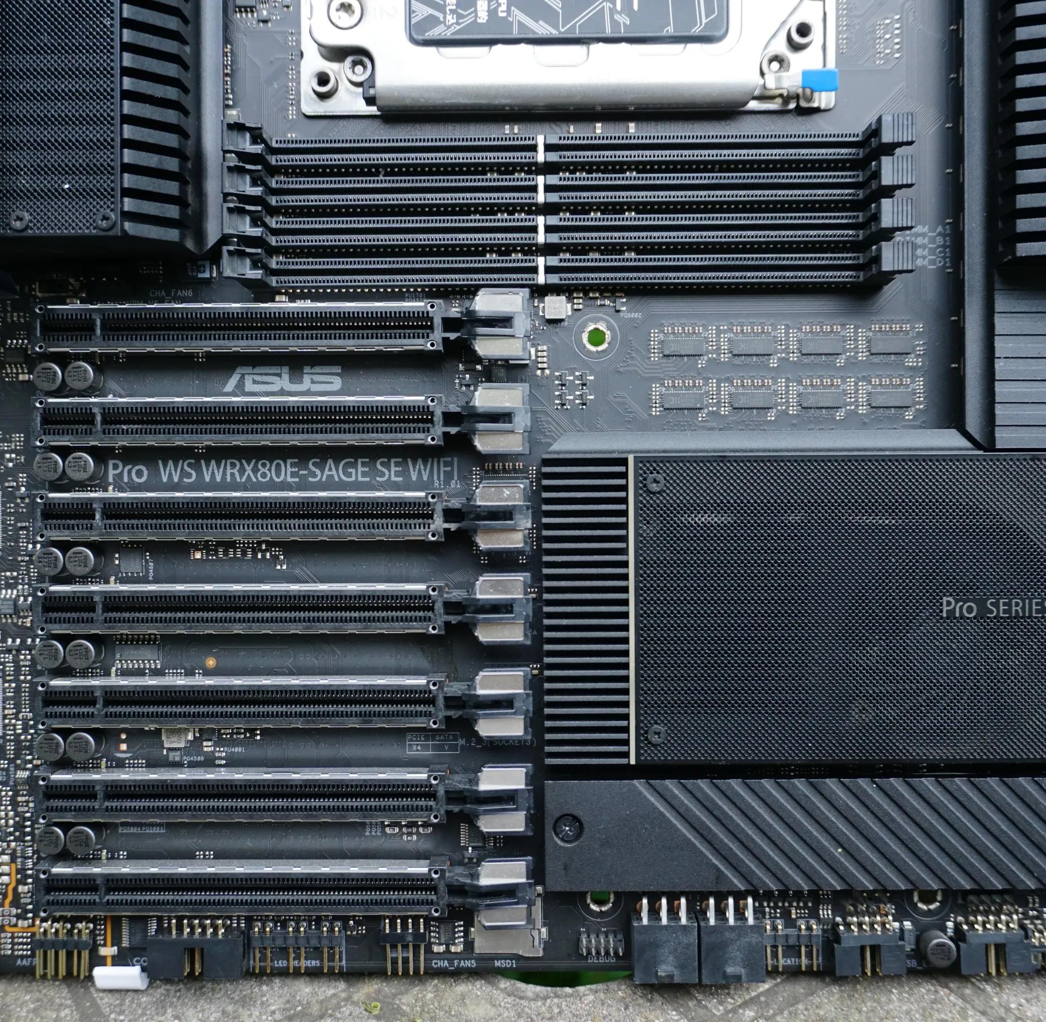 ASUS Pro WS WRX80E-SAGE SE WIFI E-ATX Motherboard