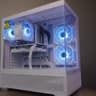 🤍ALL WHITE🤍 Starter GAMING MACHINE 🧡RX 580 2048SP 🧡 Ryzen 5 5500 | 32GB | 1TB...
