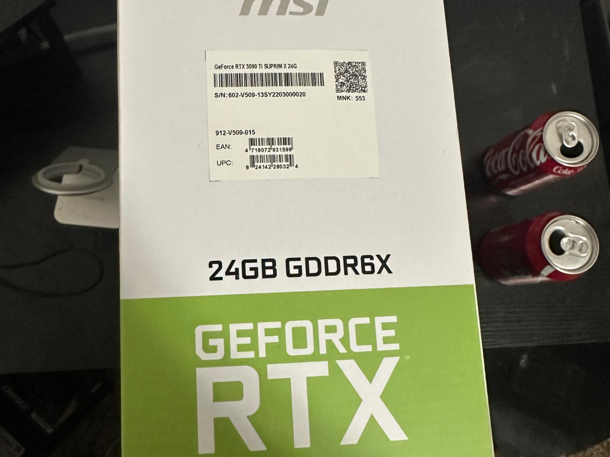 MSI RTX 3090 TI