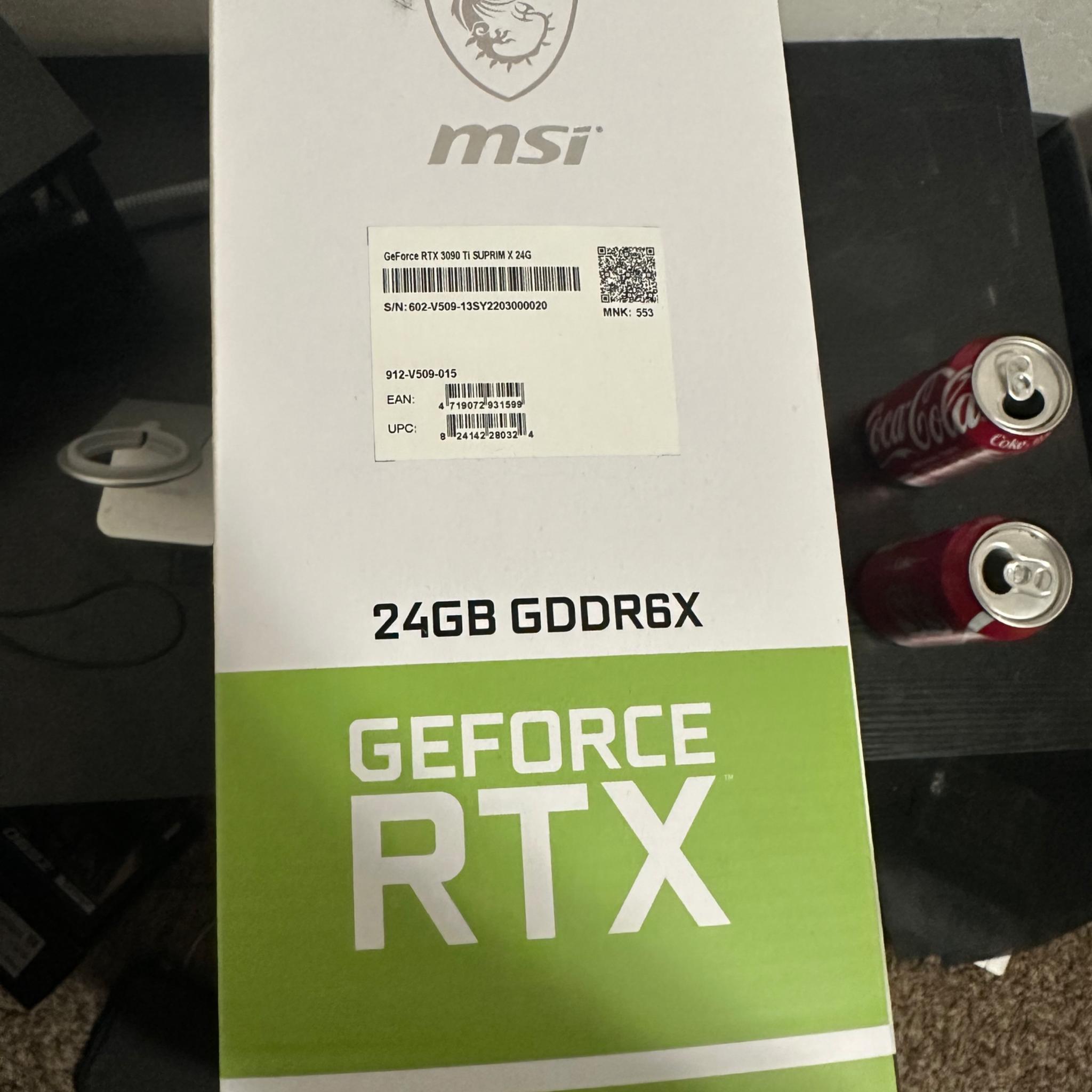 MSI RTX 3090 TI