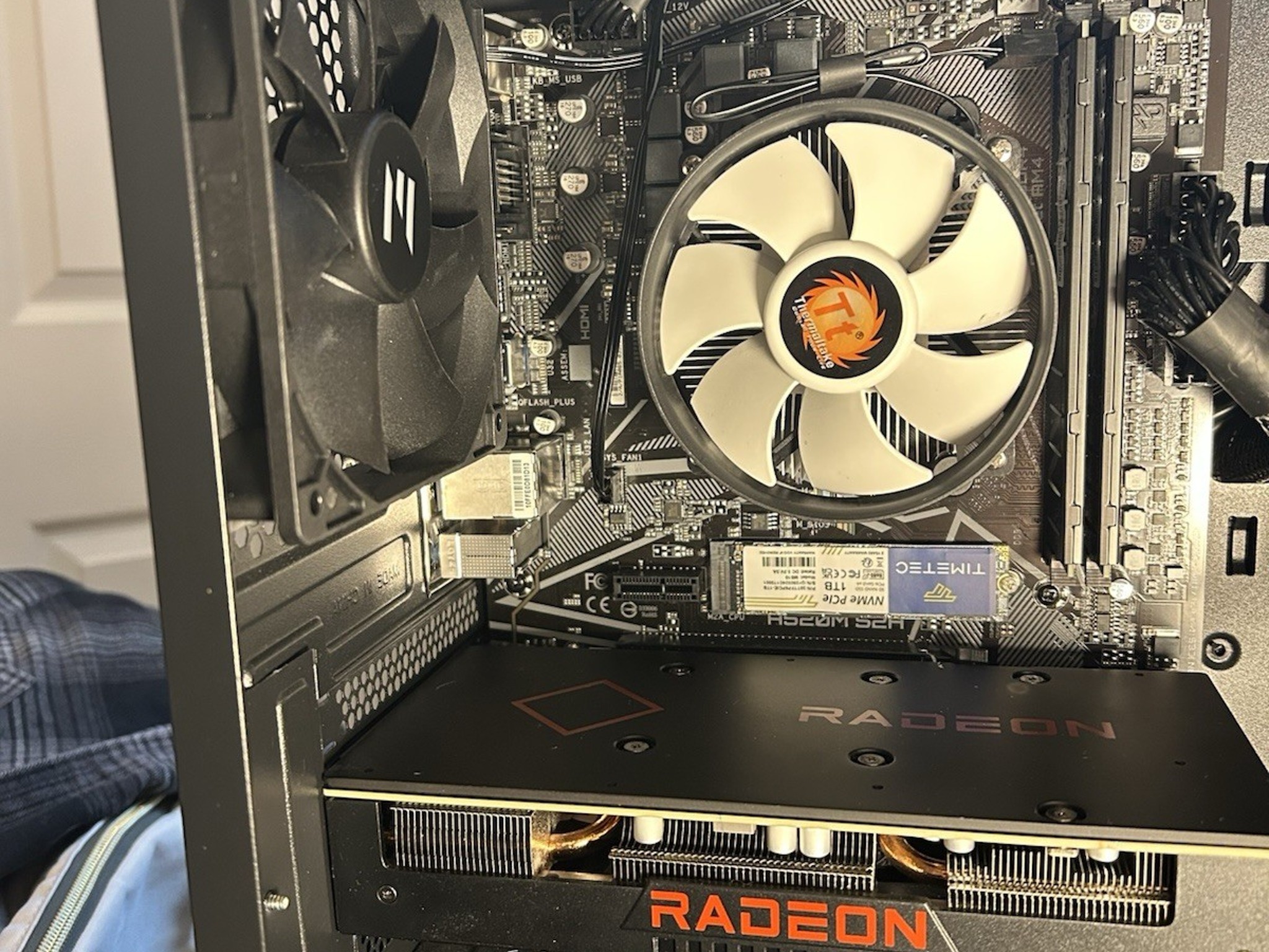 Sleeper 1080p Beast AMD Gaming PC Ryzen 7 5700g w/ RX 6600 XT 8GB & 32 GB 3600mhz RAM - 1TB NVMe