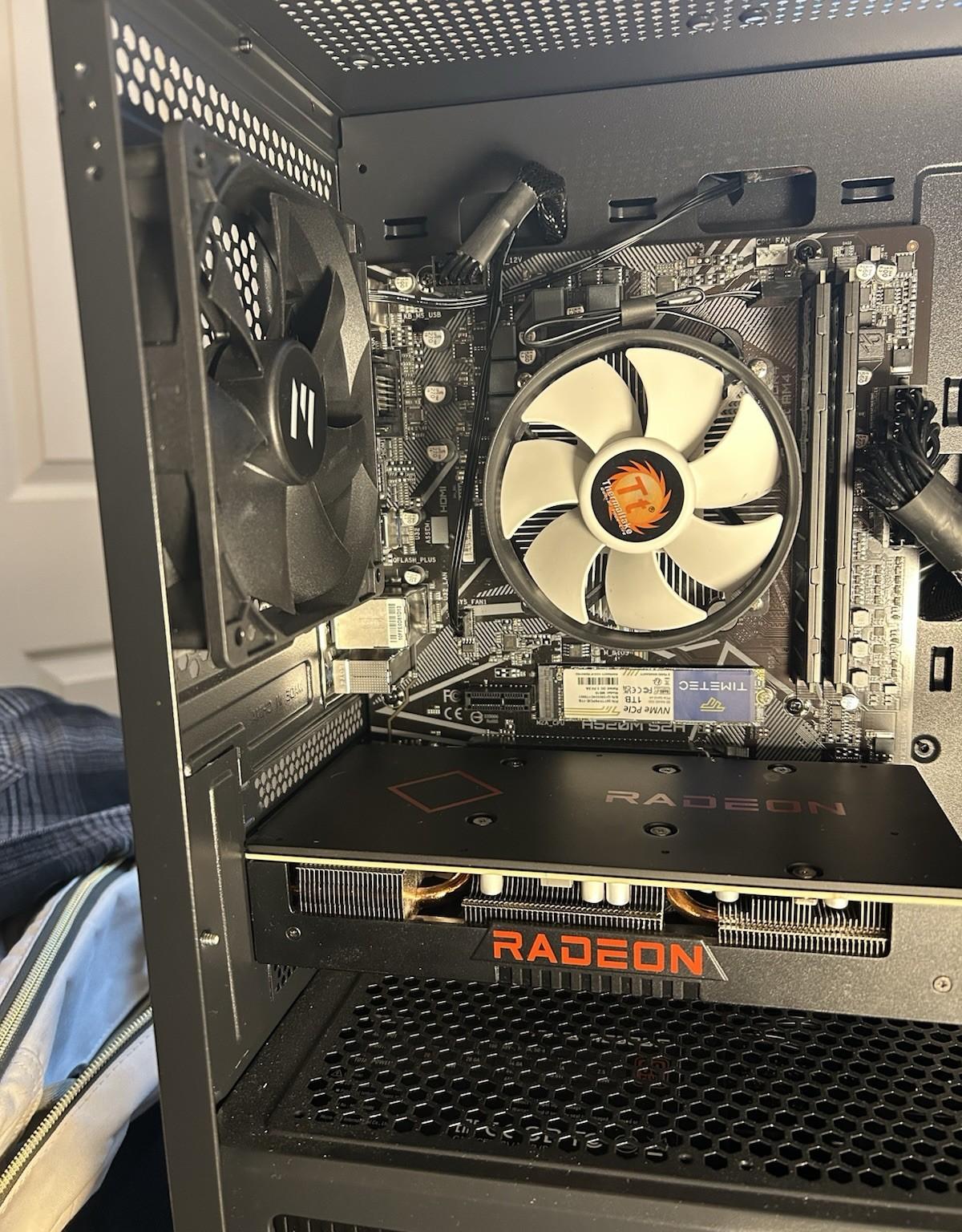 Sleeper 1080p Beast AMD Gaming PC Ryzen 7 5700g w/ RX 6600 XT 8GB & 32 GB 3600mhz RAM - 1TB NVMe