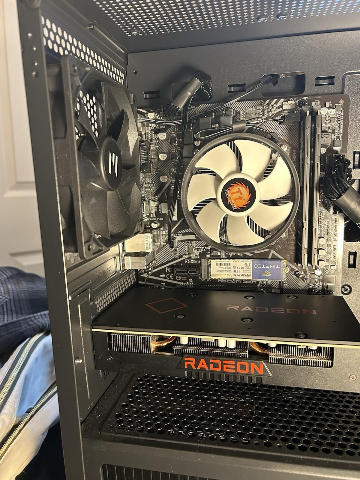 Sleeper 1080p Beast AMD Gaming PC Ryzen 7 5700g w/ RX 6600 XT 8GB & 32 GB 3600mhz RAM - 1TB NVMe