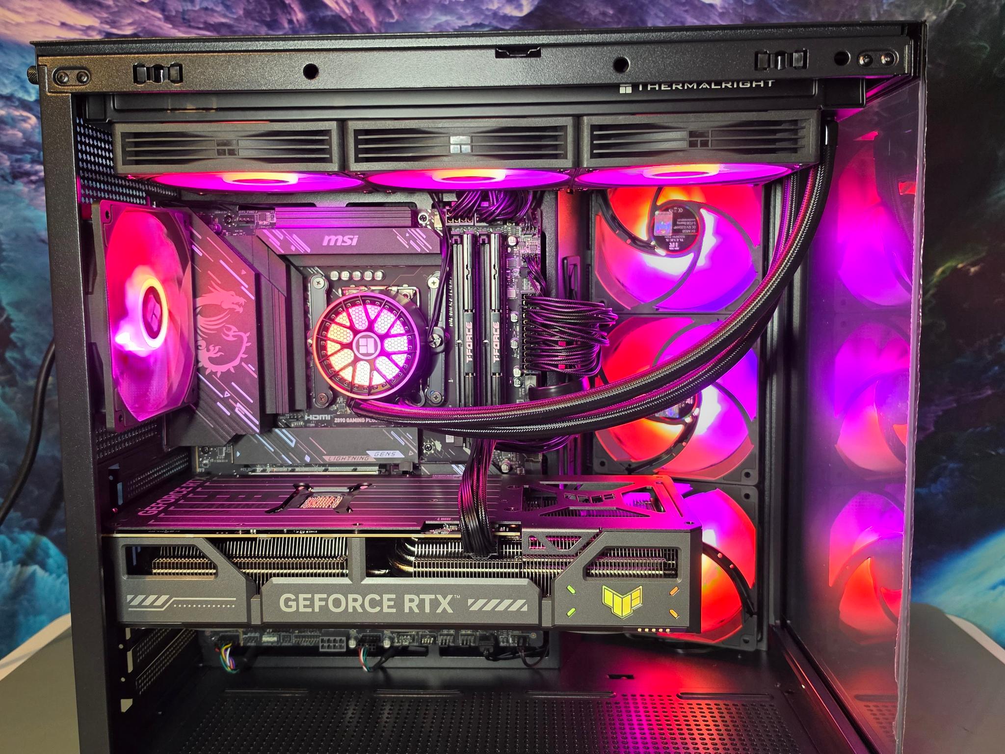 ASUS RTX 5070 12gb + Intel Core Ultra 270k Plus PC Build #78