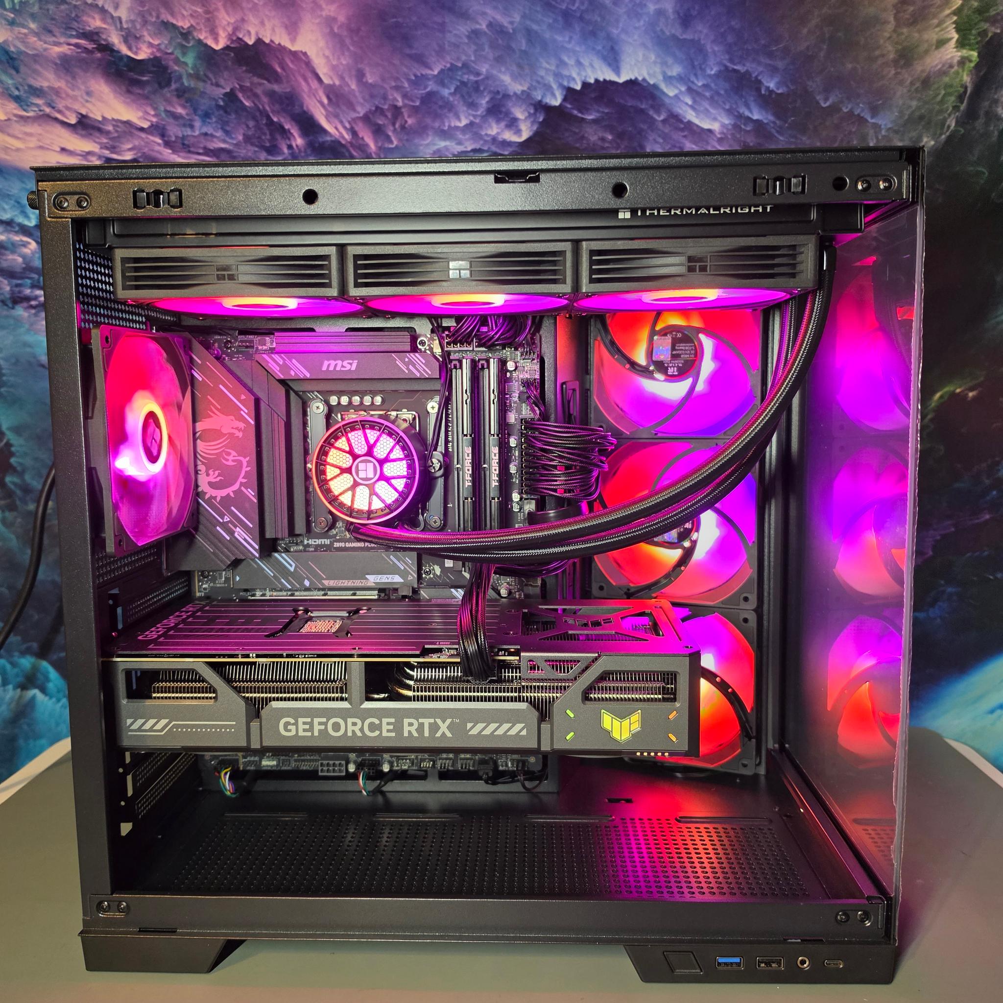 ASUS RTX 5070 12gb + Intel Core Ultra 270k Plus PC Build #78