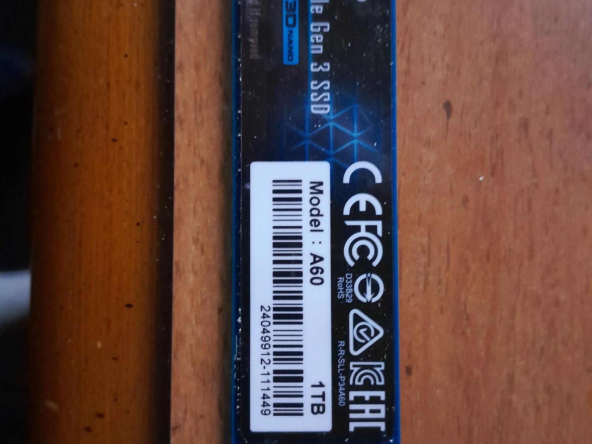 Silicon Power 1TB - NVMe M.2 PCIe Gen3x4 2280 SSD