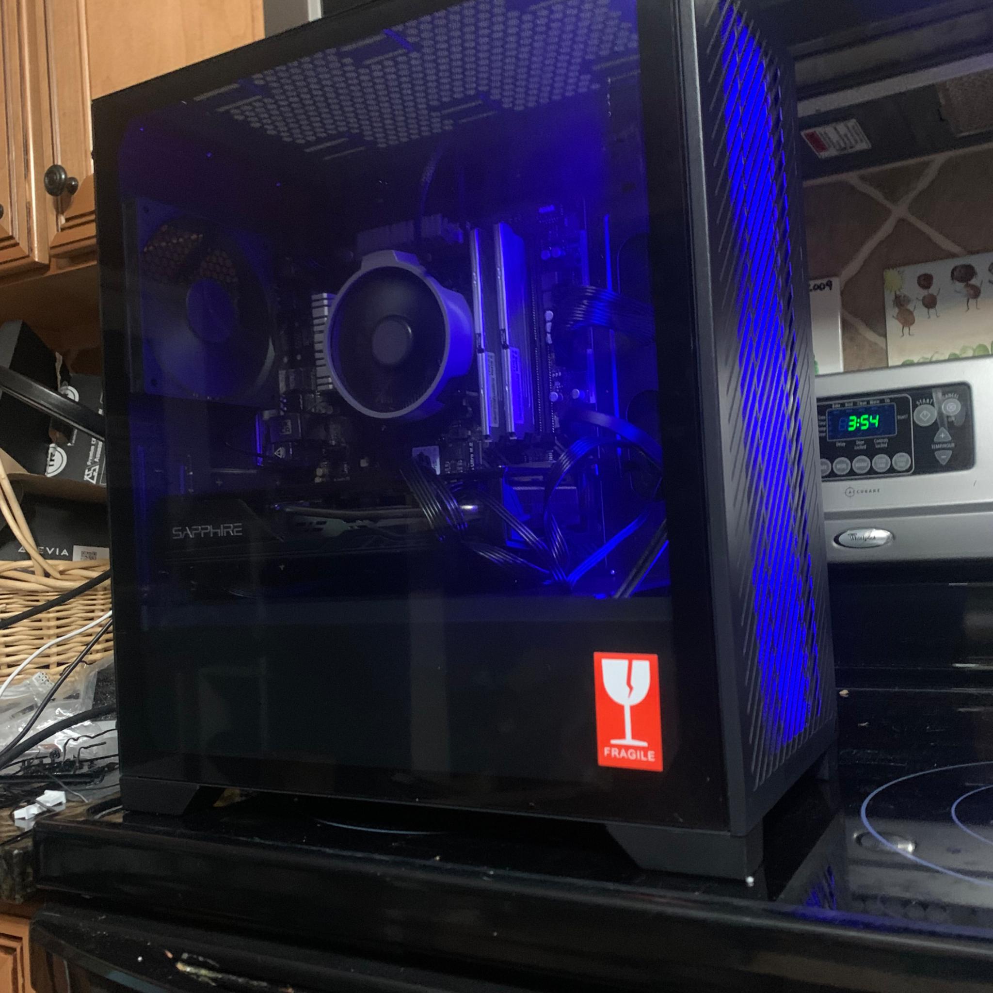 Black + Silver Pulse gamer...Great price to performance!