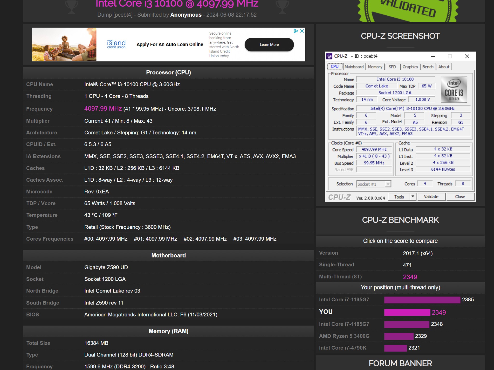 Used & Tested Intel i3 10100 | Inventory Clearance Sale | Tested w/ Integrated Graphics