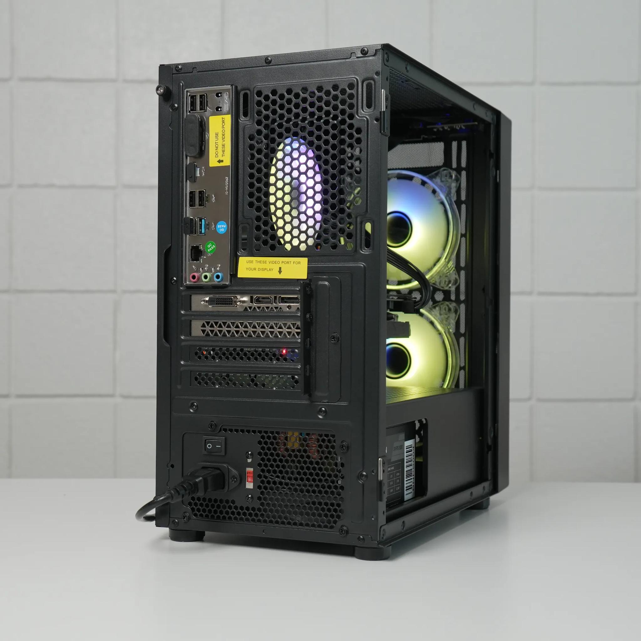 GTX 1660 SUPER | INTEL i3 | 16GB RAM | 1TB SSD | Windows 11 - Budget Gaming PC bundle