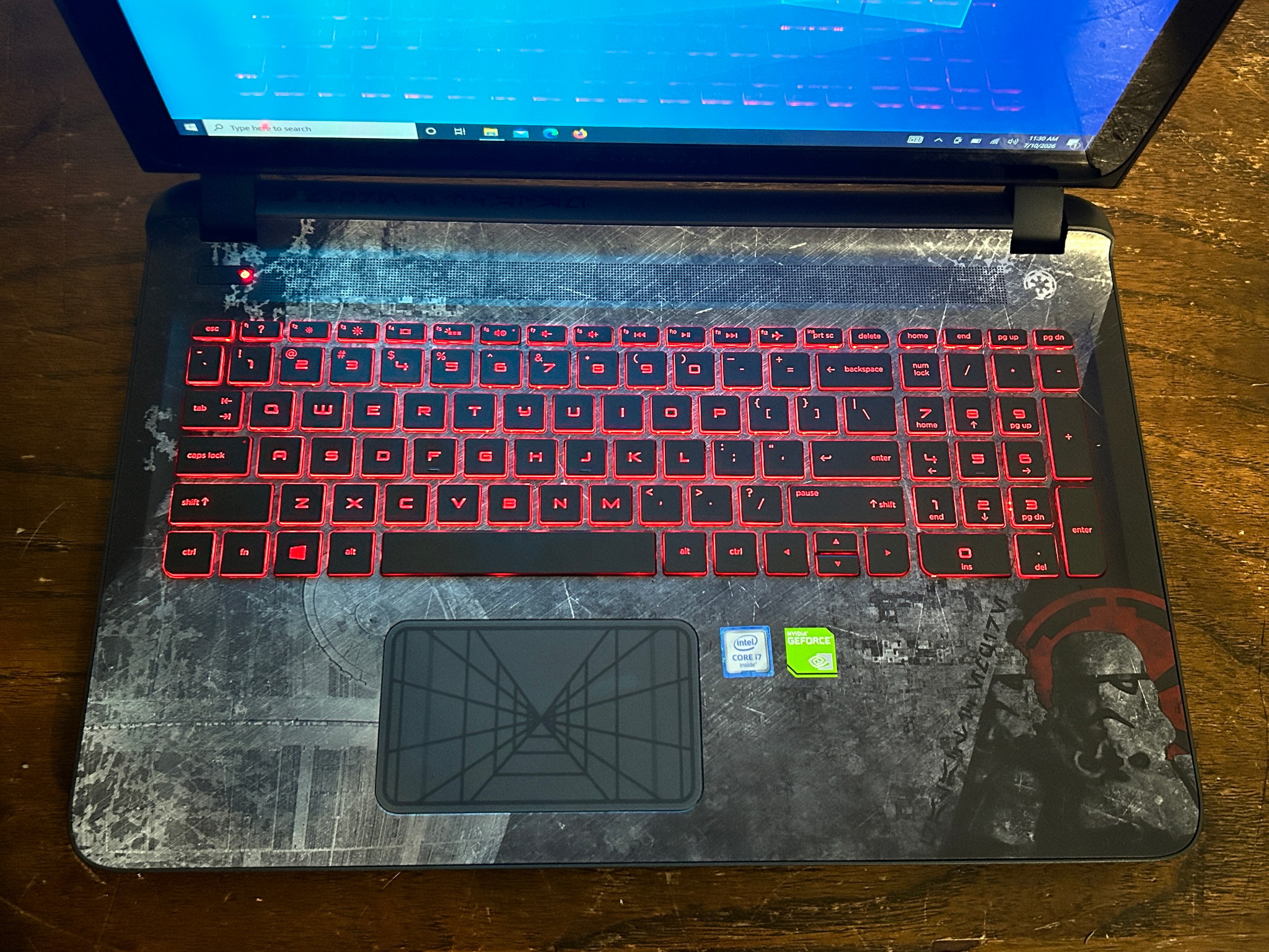 HP Star Wars Special Edition 15-AN031NG Laptop RARE Limited Edition