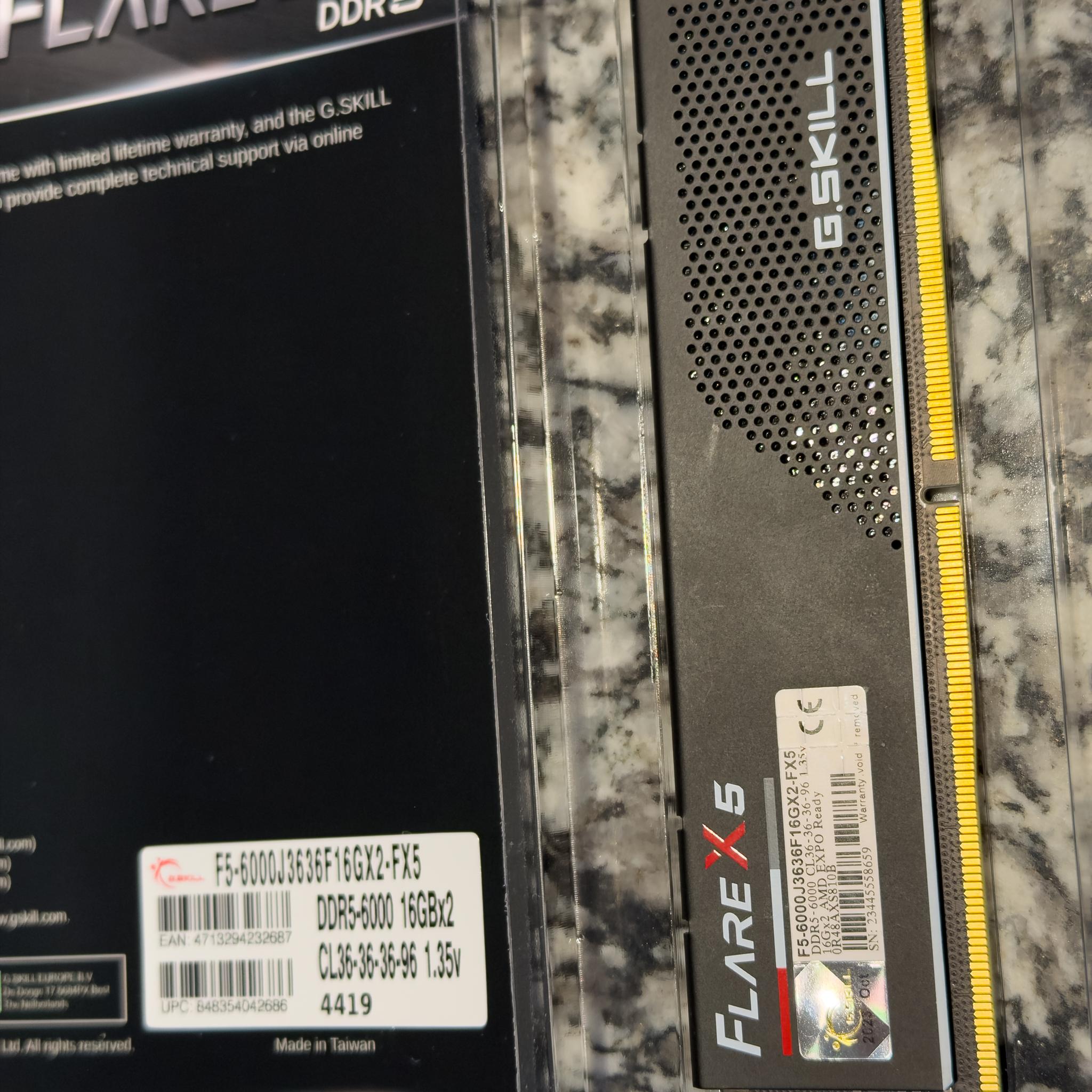 G.SKILL Flare X5 2x16GB DDR5-6000 Desktop RAM (Used)