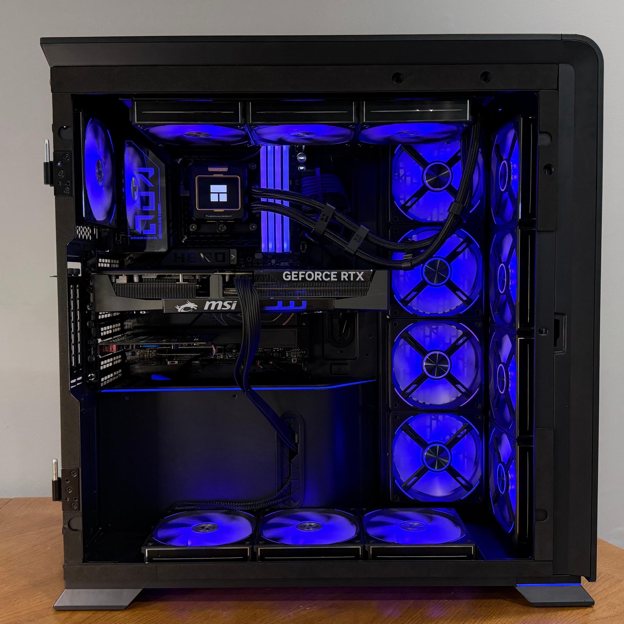 ULTIMATE RTX 5080 Gaming & AI Workstation | Ultra 9 285K | 64GB DDR5 | 11TB
