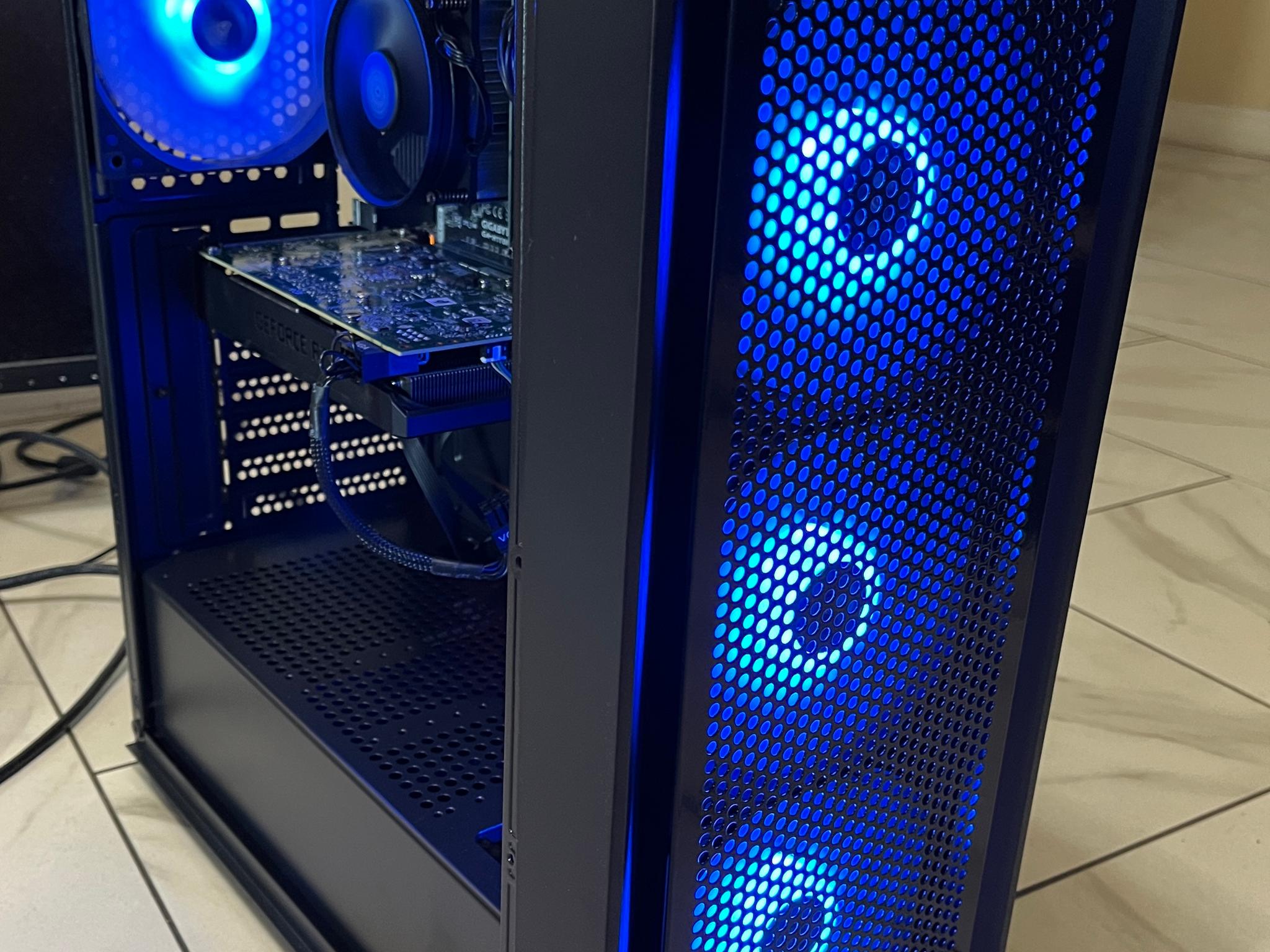 🖥️🔥NVIDIA RTX 2060 Super, Intel i5-7500, 16GB RAM, 870 GB Storage, High Performance RGB Gaming PC