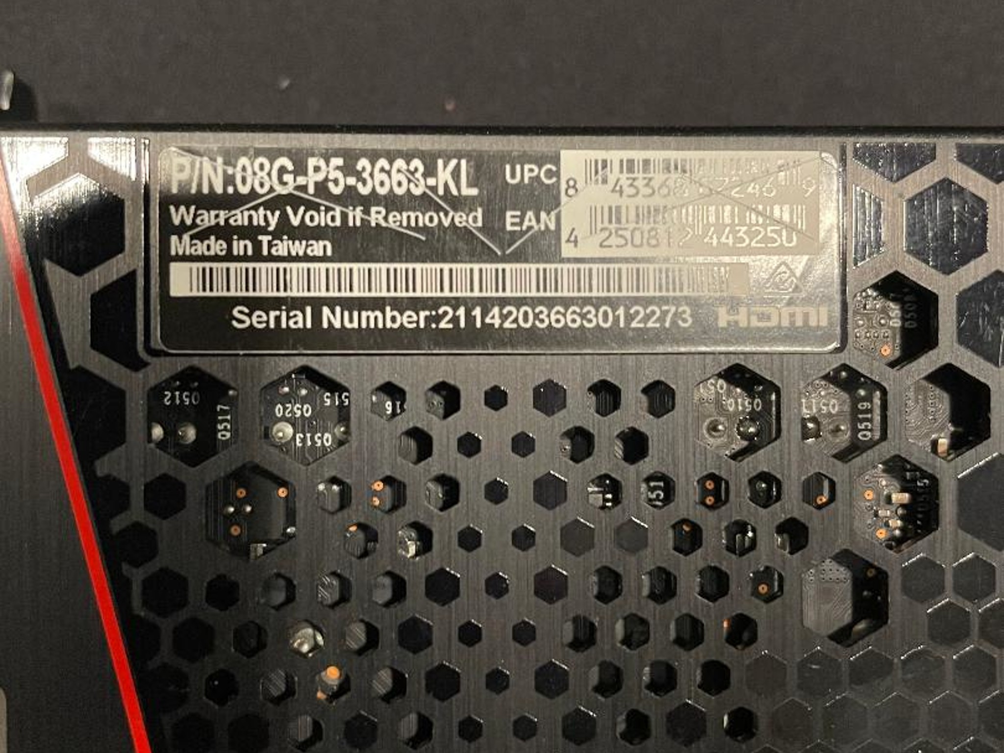 EVGA 3060Ti 8GB