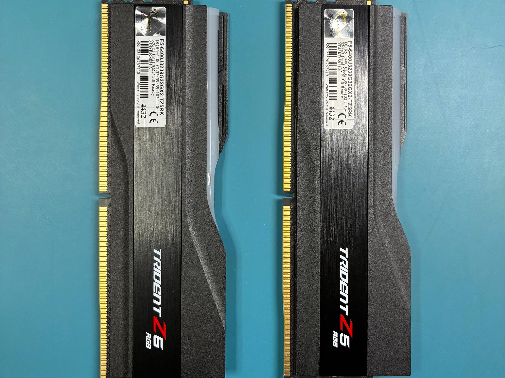 G.SKILL Trident Z5 RGB DDR5 64GB kit (Memory)