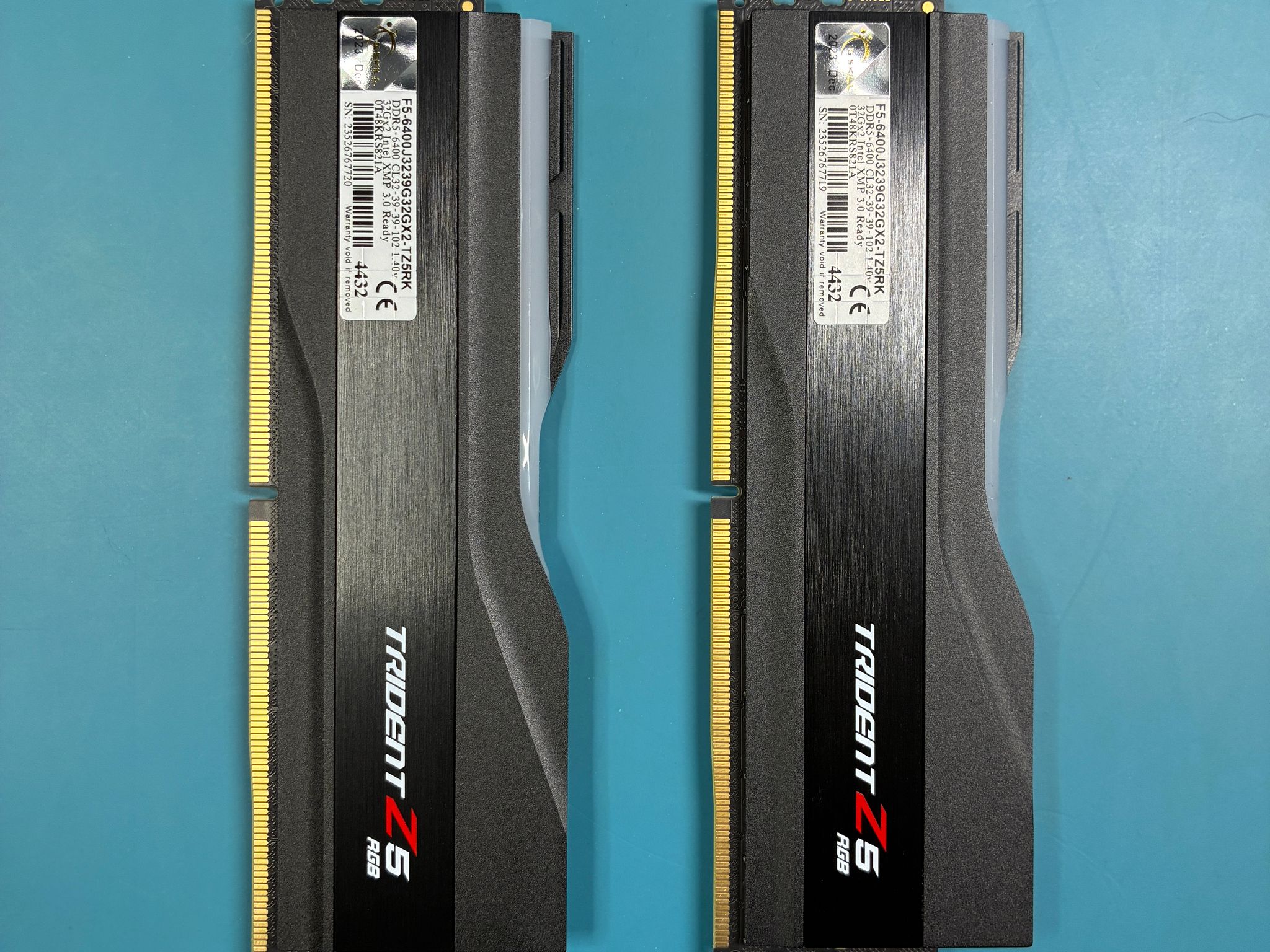 G.SKILL Trident Z5 RGB DDR5 64GB kit (Memory)