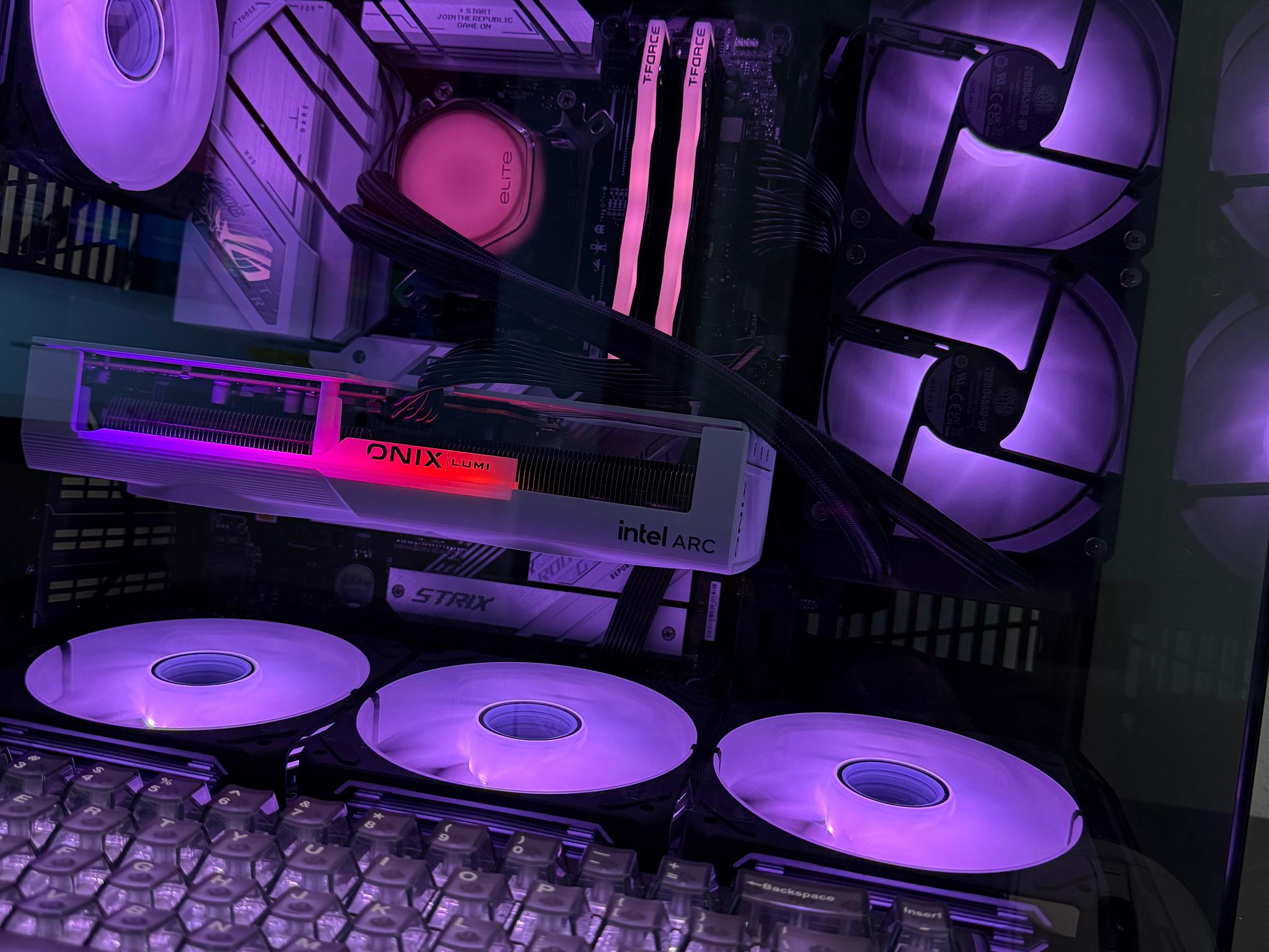 1440p/1080p Gaming PC: Intel Arc B580 - Ryzen 5 9600X-16gb ddr5-AIO cooled CPU
