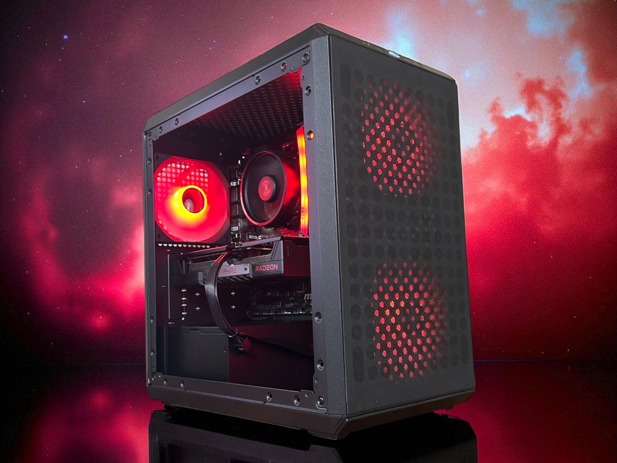 RX 9060XT 8GB | Ryzen 5 5600X | 32GB DDR4 | 1TB NVMe | The Dark Trooper RX