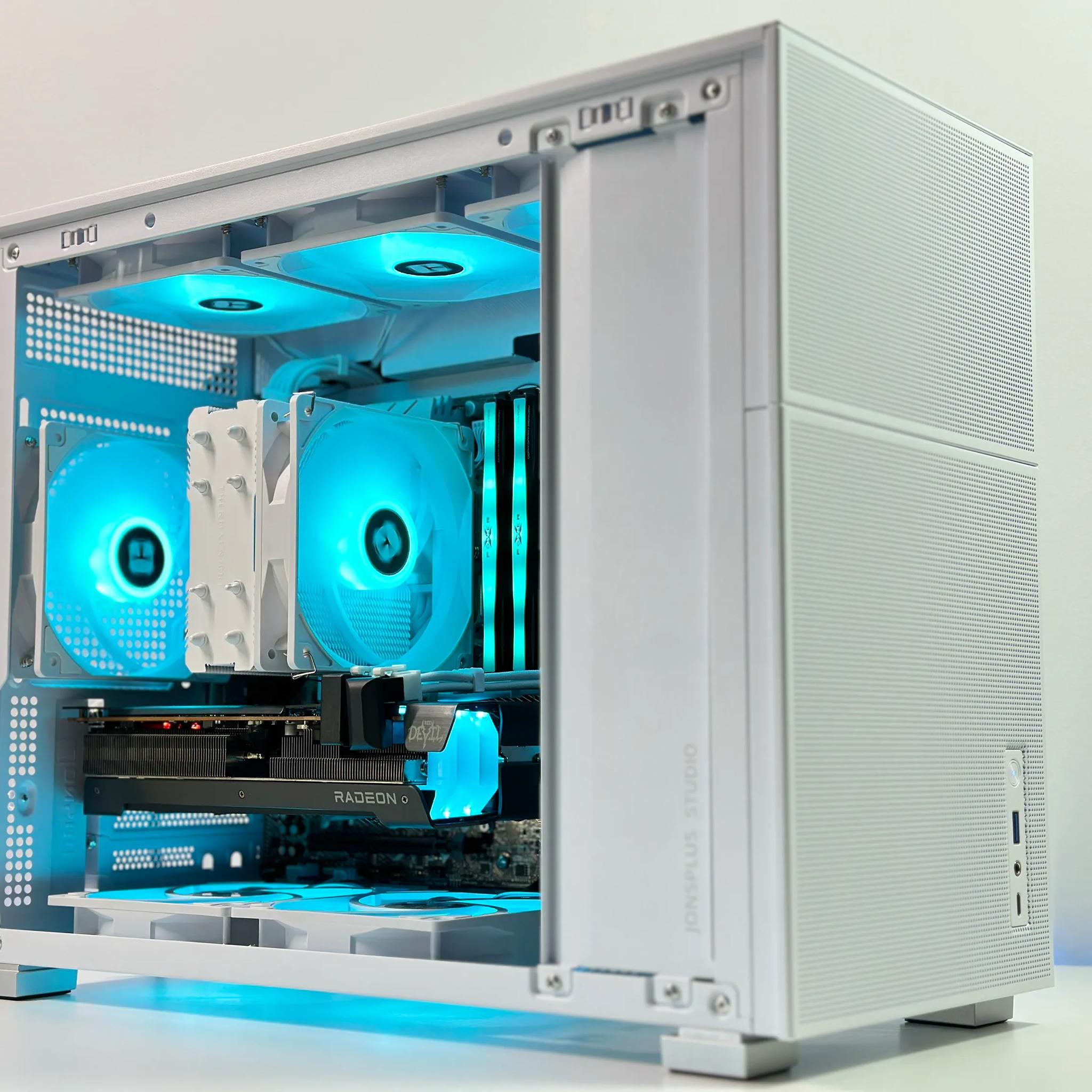 💚🦖Gaming PC🦖RX 6600 XT 8GB 🦖Intel i5 10400F 6-core🦖16GB DDR4🦖1TB  NVME