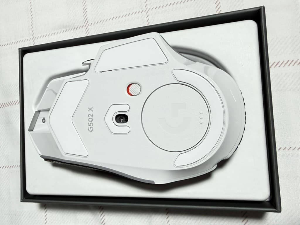 Logitech G502 X PLUS Wireless Gaming Mouse - White (Mint Condition)