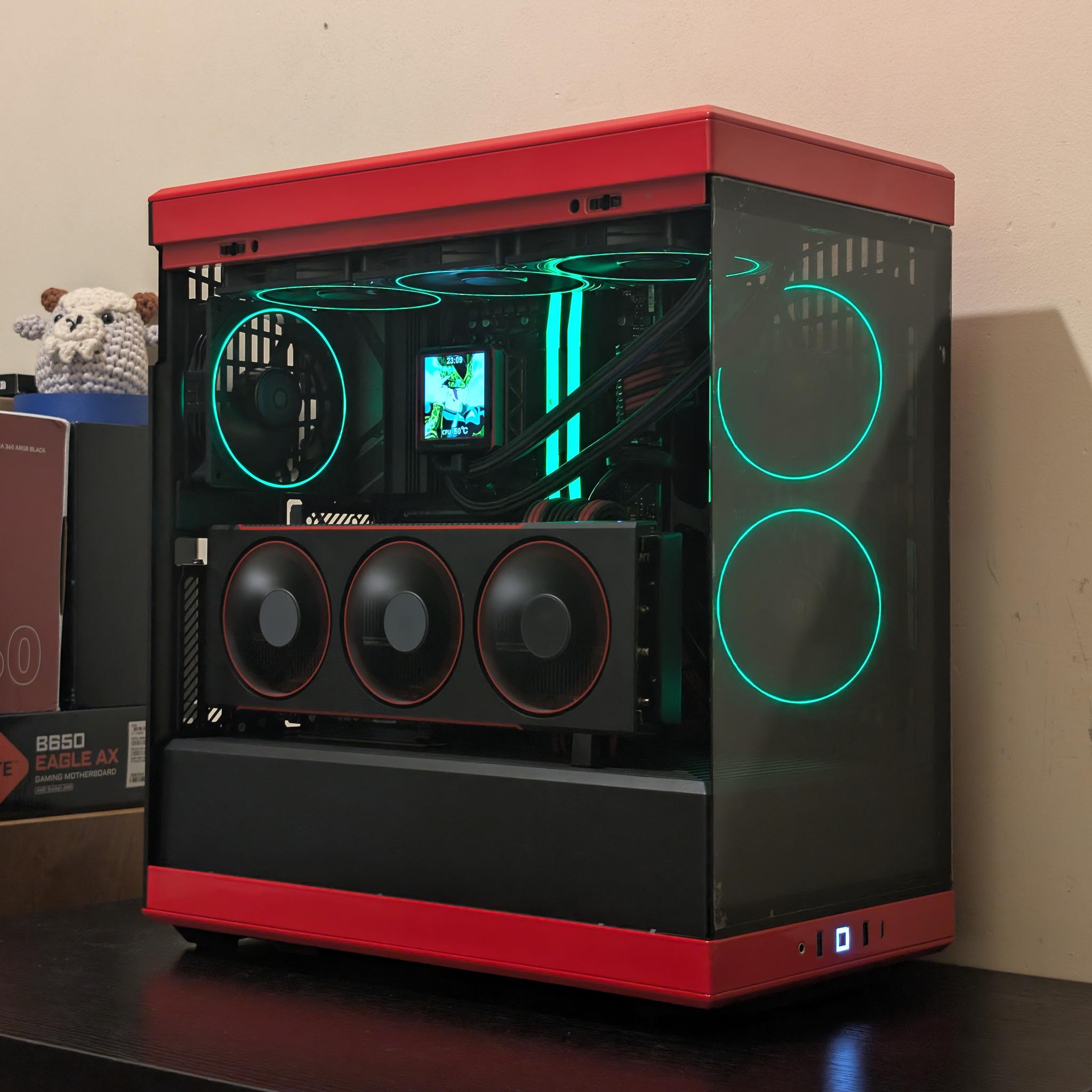 🔥🟥⬛4K Gaming Beast | RX 7900XTX | Ryzen 9 7900X | 4TB SSD | 32GB RAM | WiFi 6 & BT ⬛🟥🔥