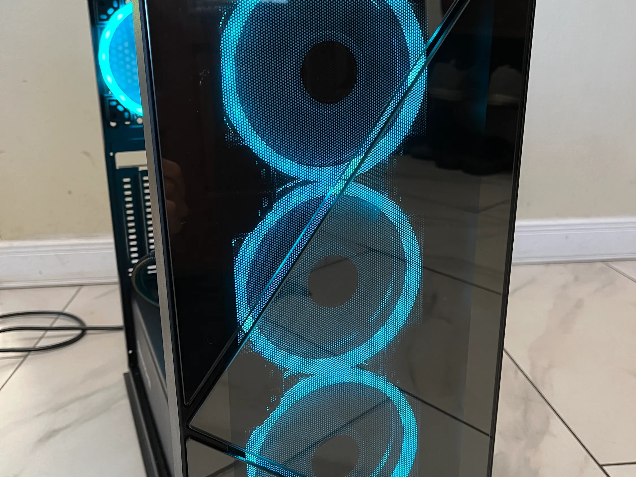 🟠🔥NVIDIA GTX 1080, Intel i5-9500T,16GB RAM, 1.2 TB Storage, High Performance Gaming PC w/ RGB Remote